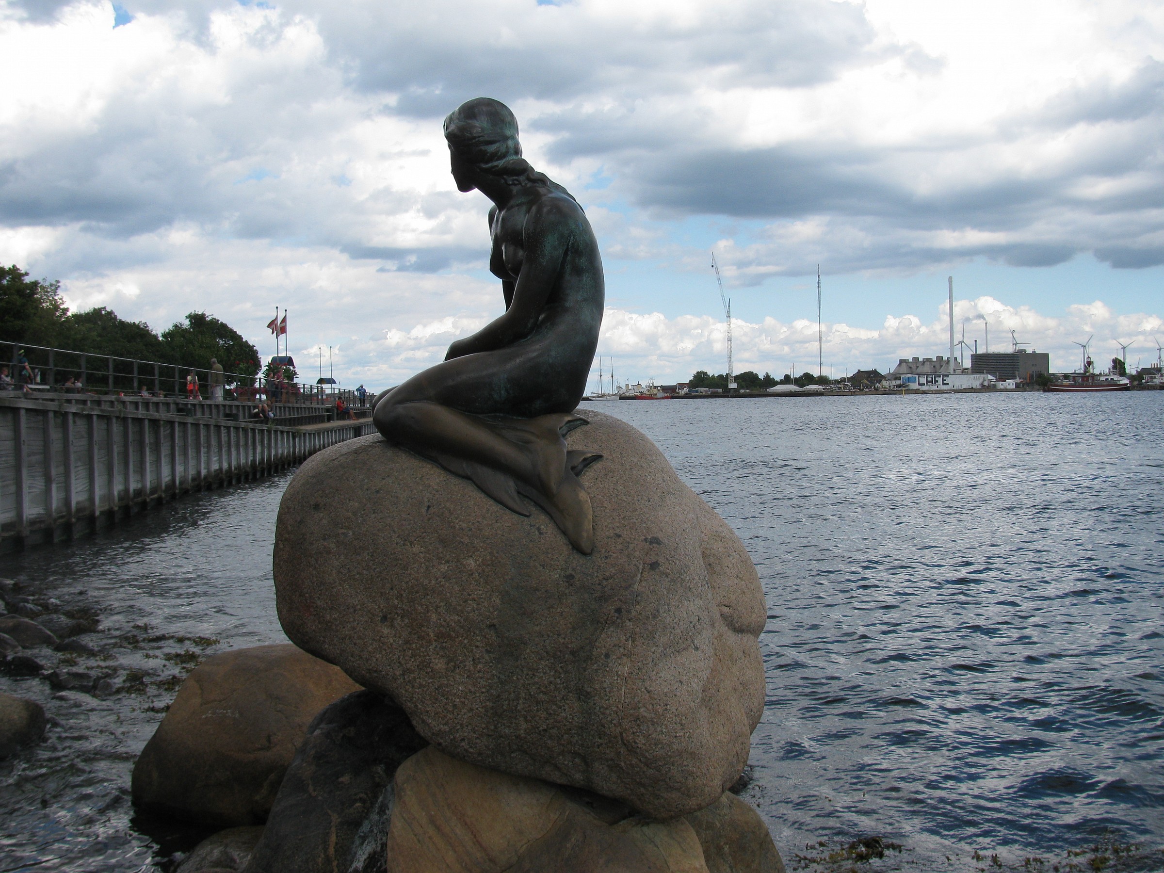 The Little Mermaid in Copenhagen