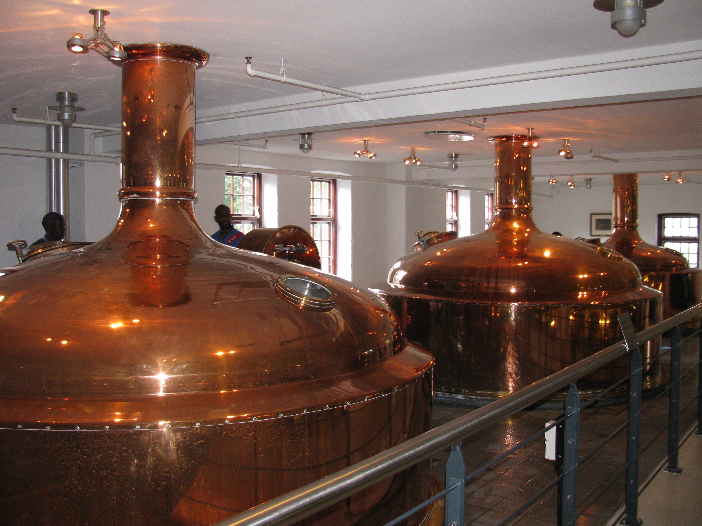 Inside the museum "Carlsberg" Copenhagen