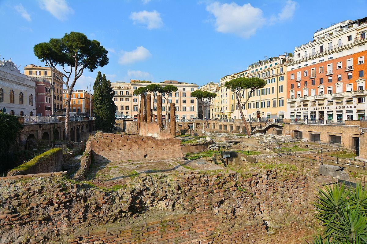 In mezzo ai palazzi di Roma