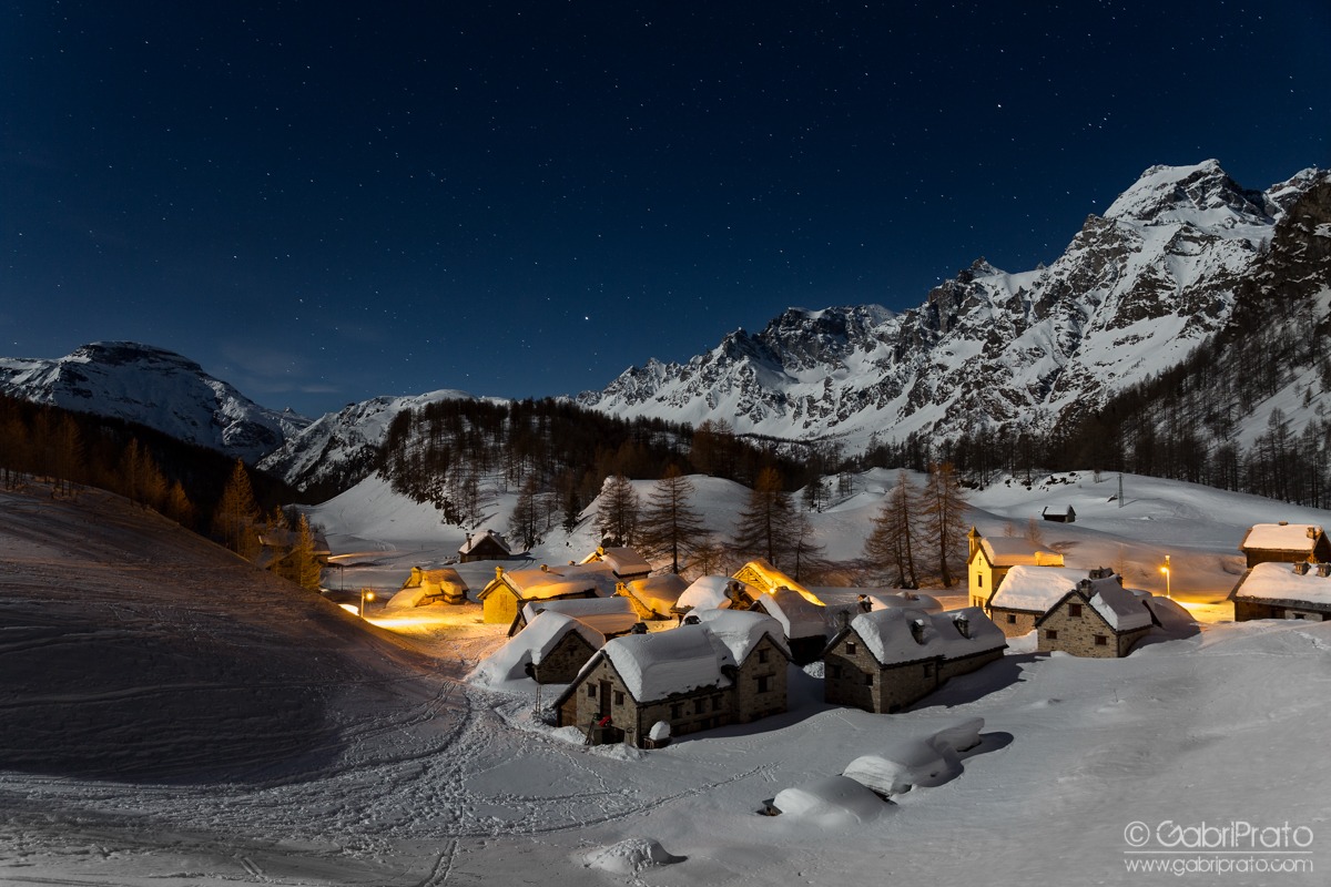 Romantica luna piena a Crampiolo
