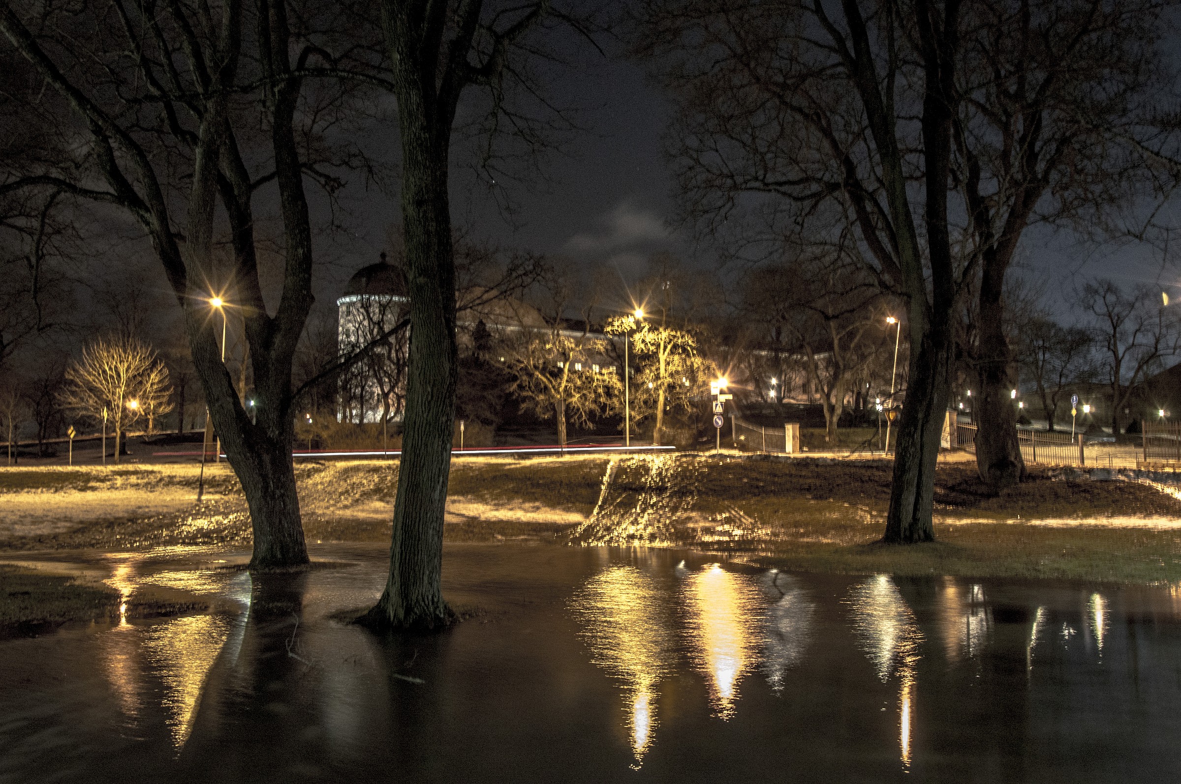 Uppsala Slott seen by Thunbergsvgen