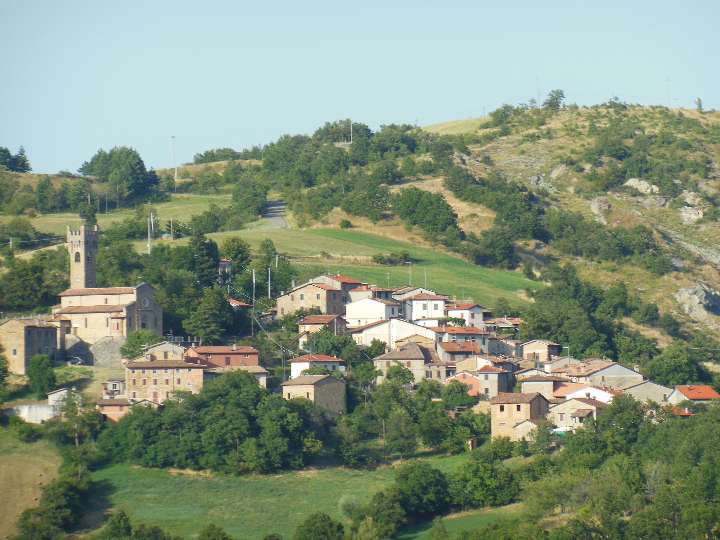 Corniana: charming village Parma Apennines.