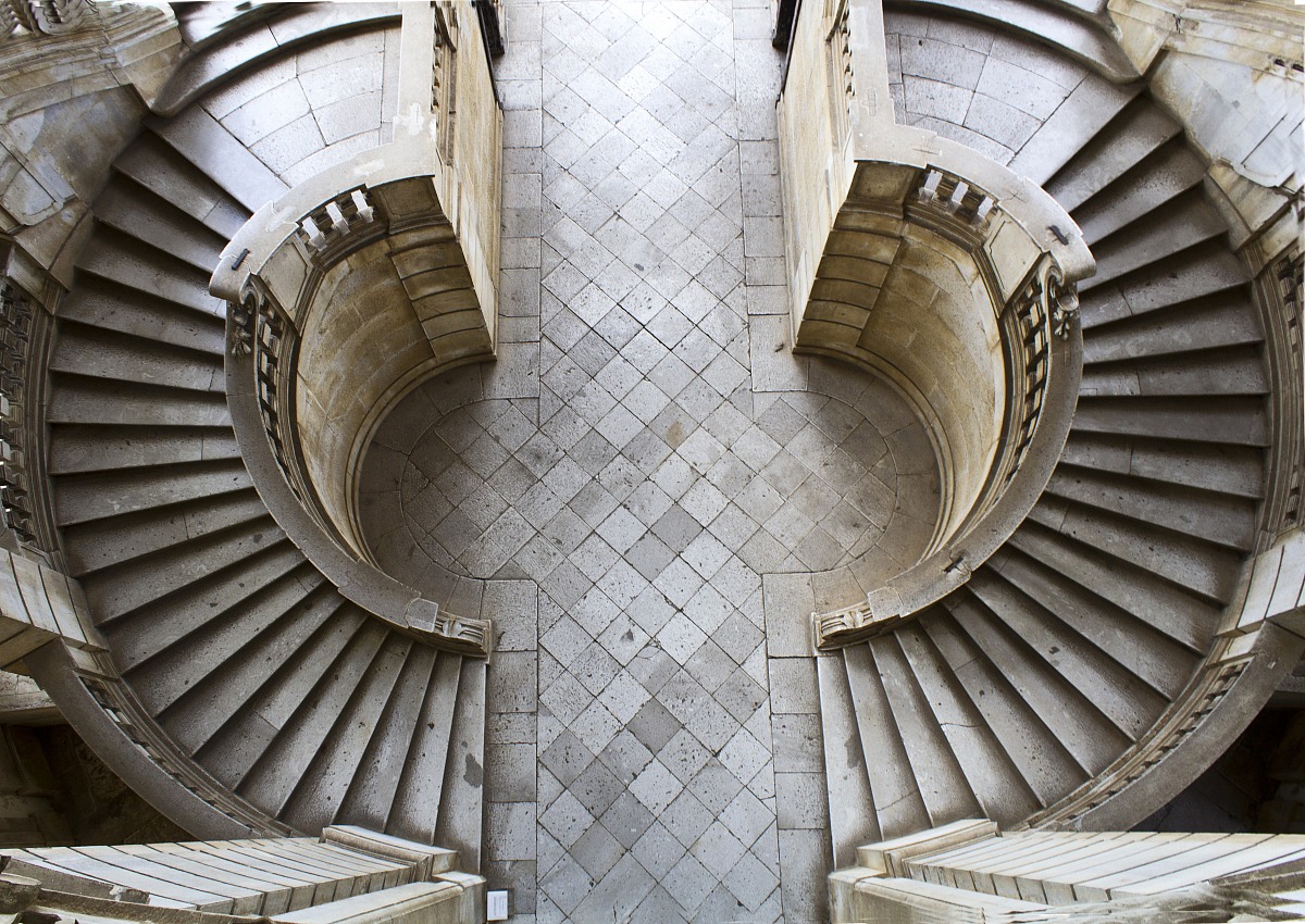 Certosa di Padula - Scala elicoidale del Vanvitelli