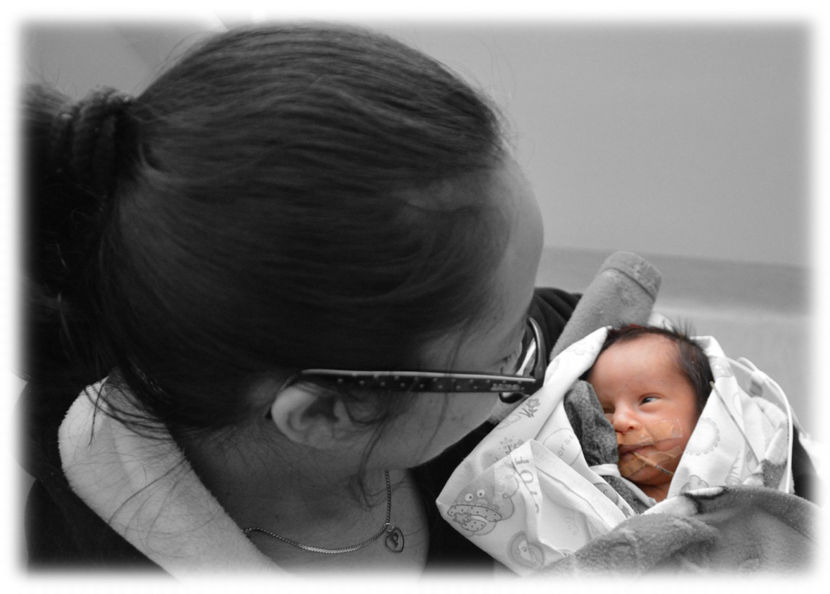 Il colore della vita, mia moglie e mio figlio!