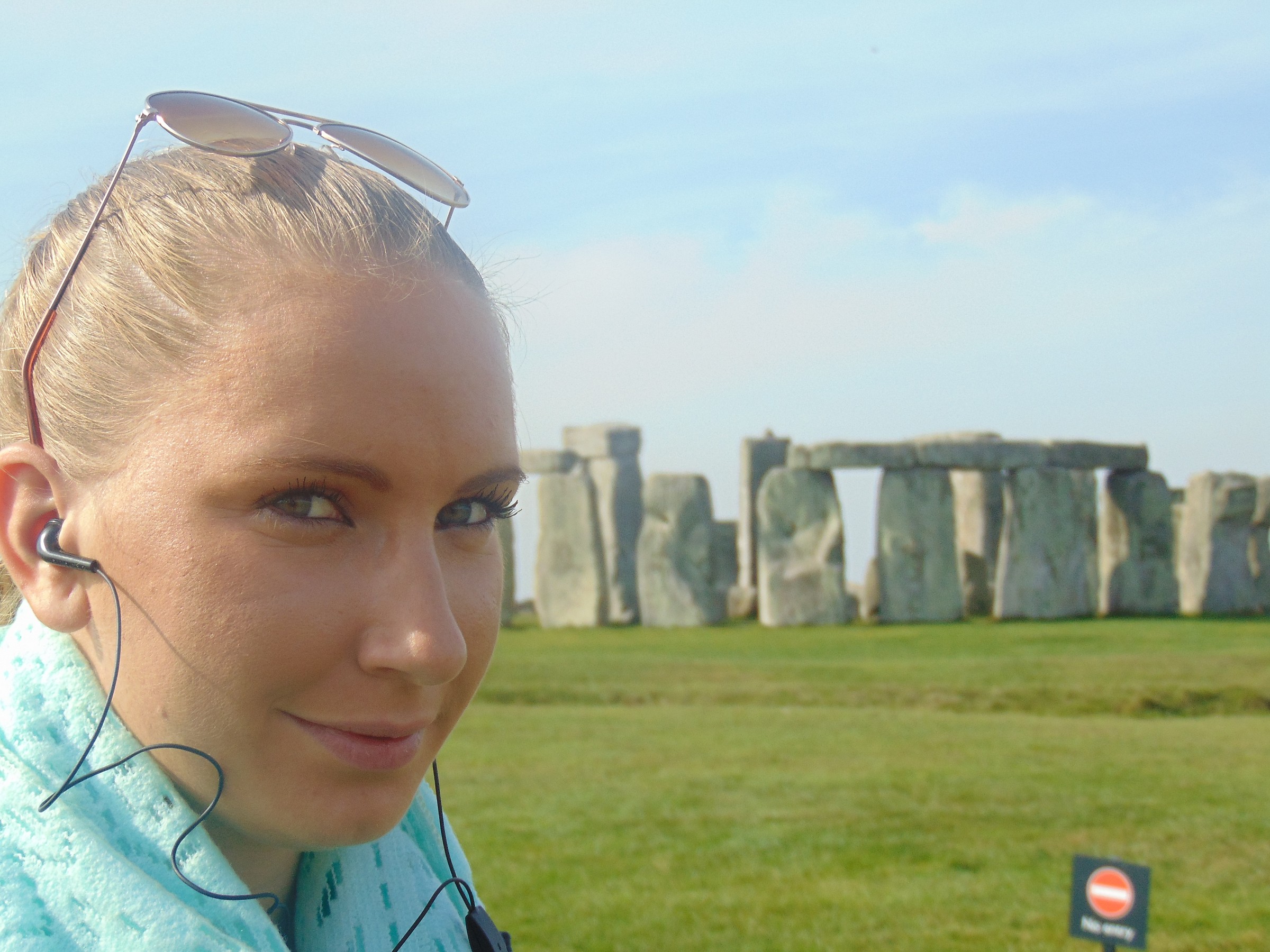 Stonehenge Girl