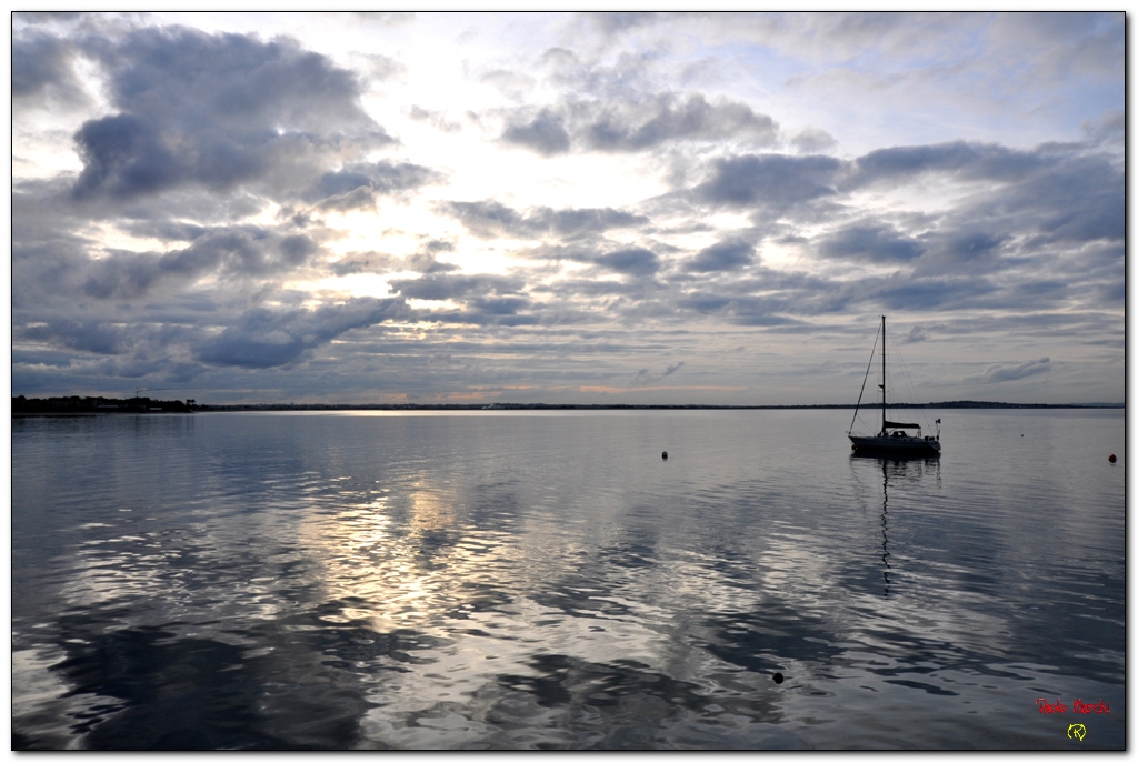 Arrivando in porto...