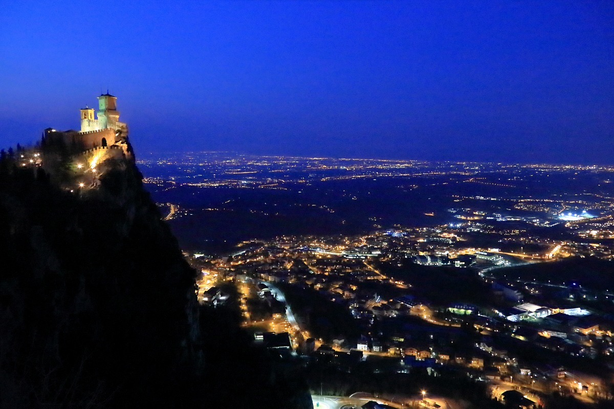 San Marino: blue heaven!