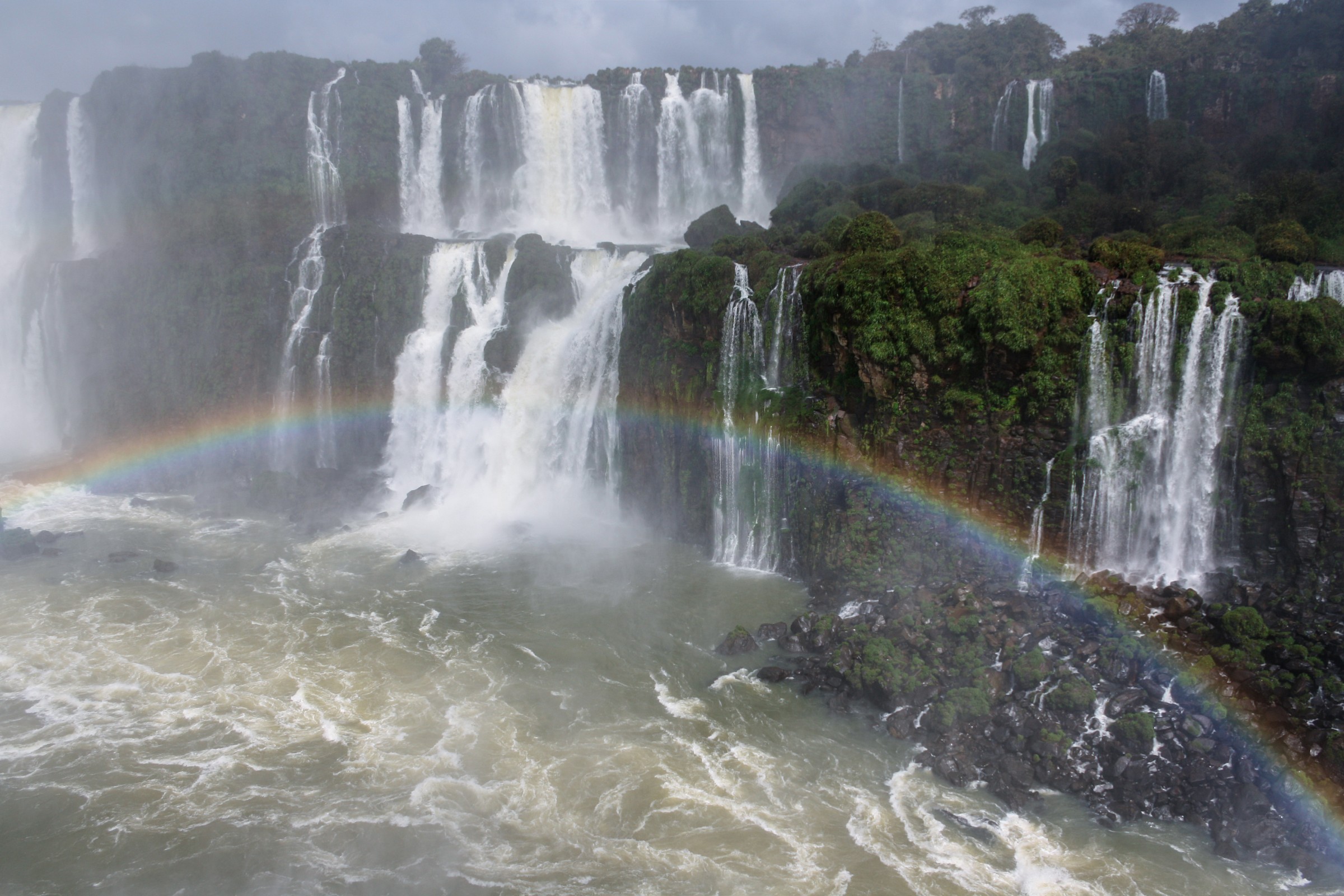 Arcobaleno nella Garganta del Diablo