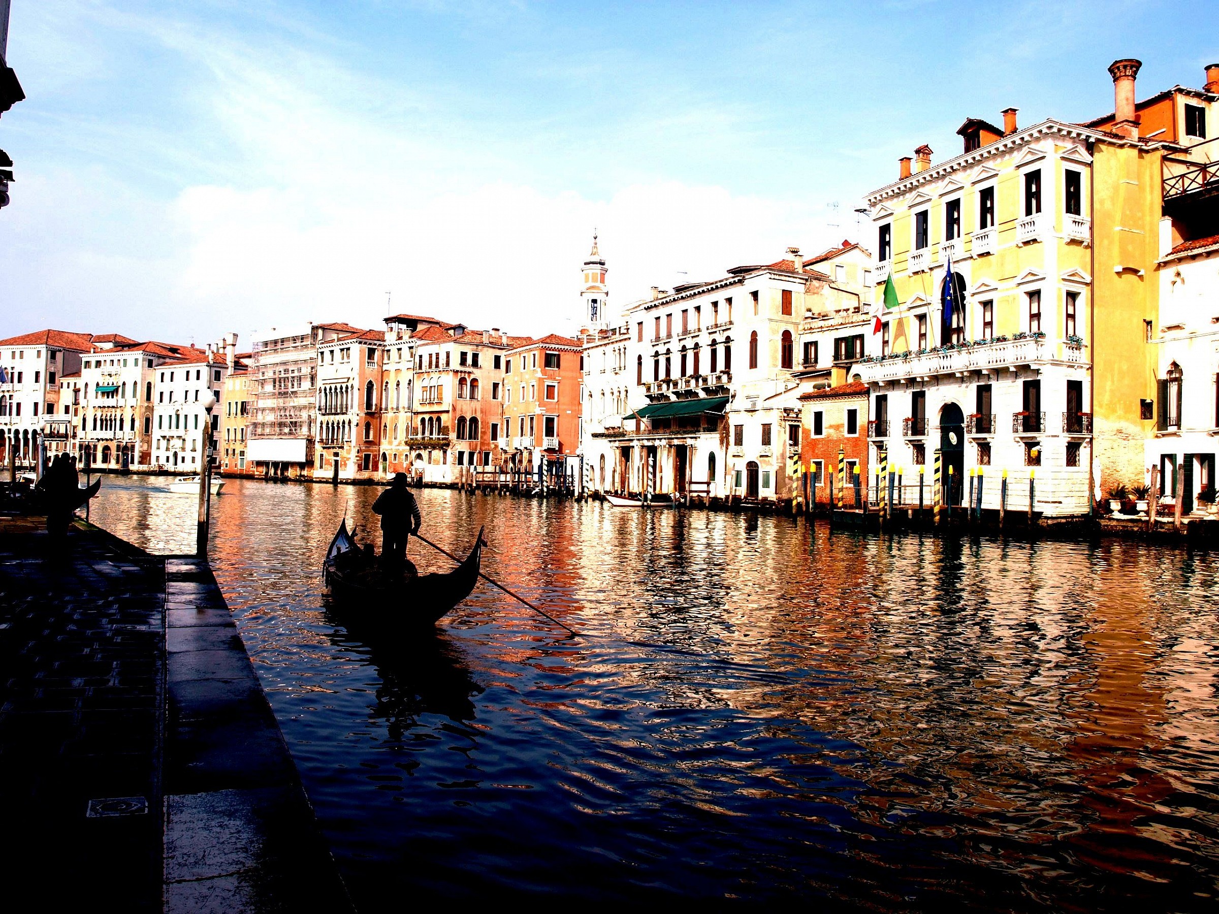 Canal Grande al tramonto