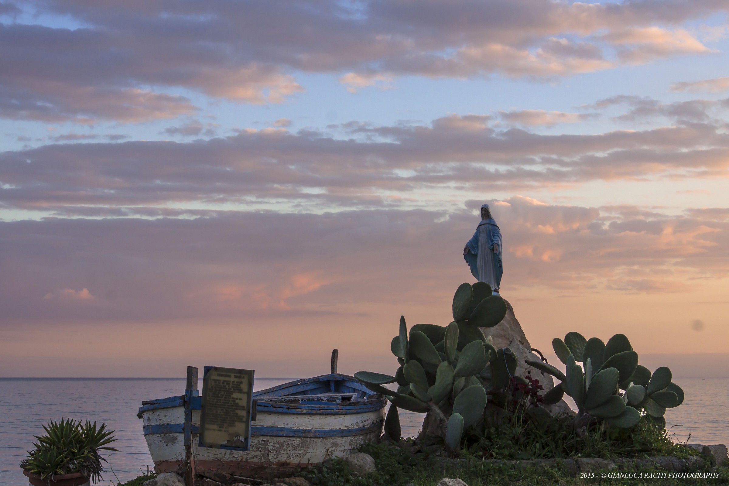 Sunset at Marina di Avola (sr)