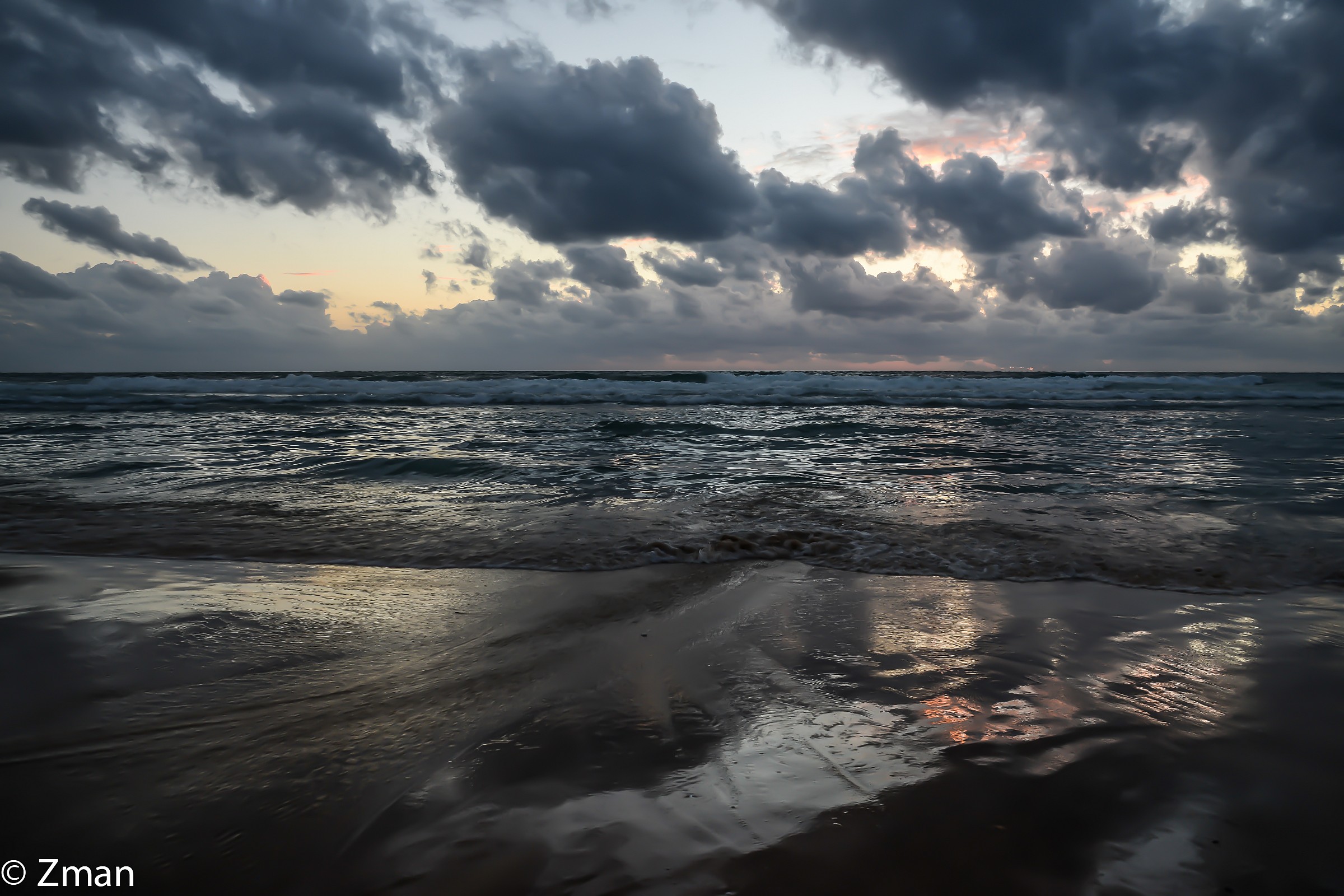 Sunset at White Sands Beach