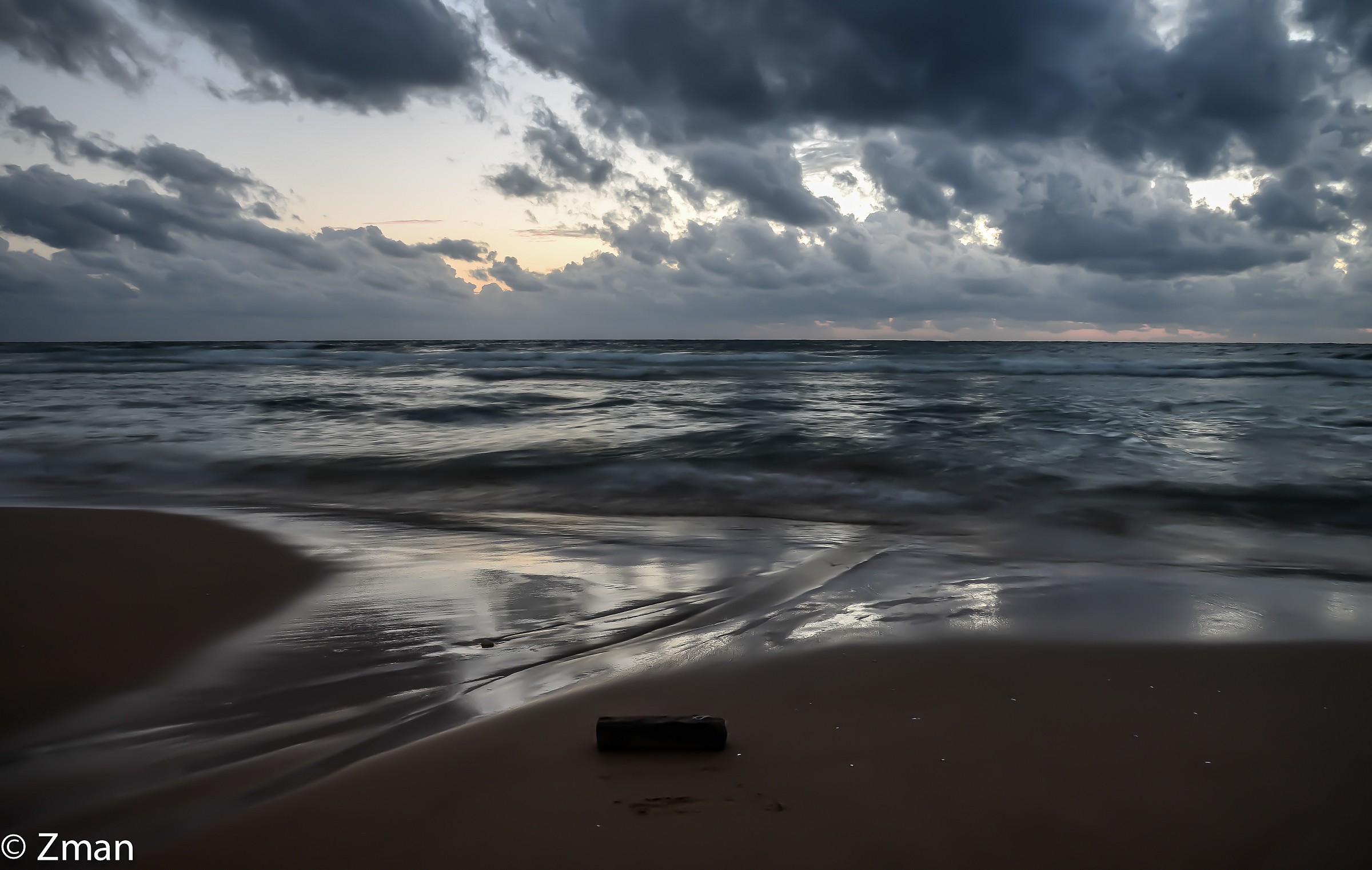 Sunset at White Sands Beach