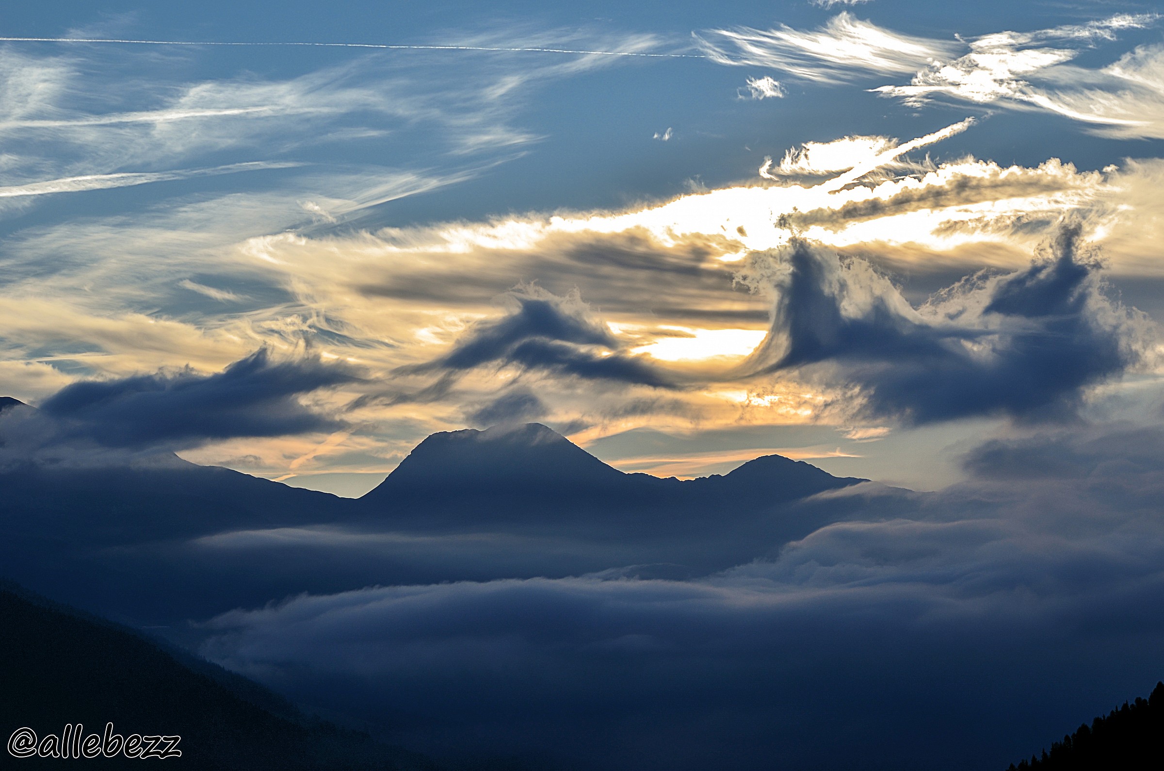 Sunrise in Val di Pejo