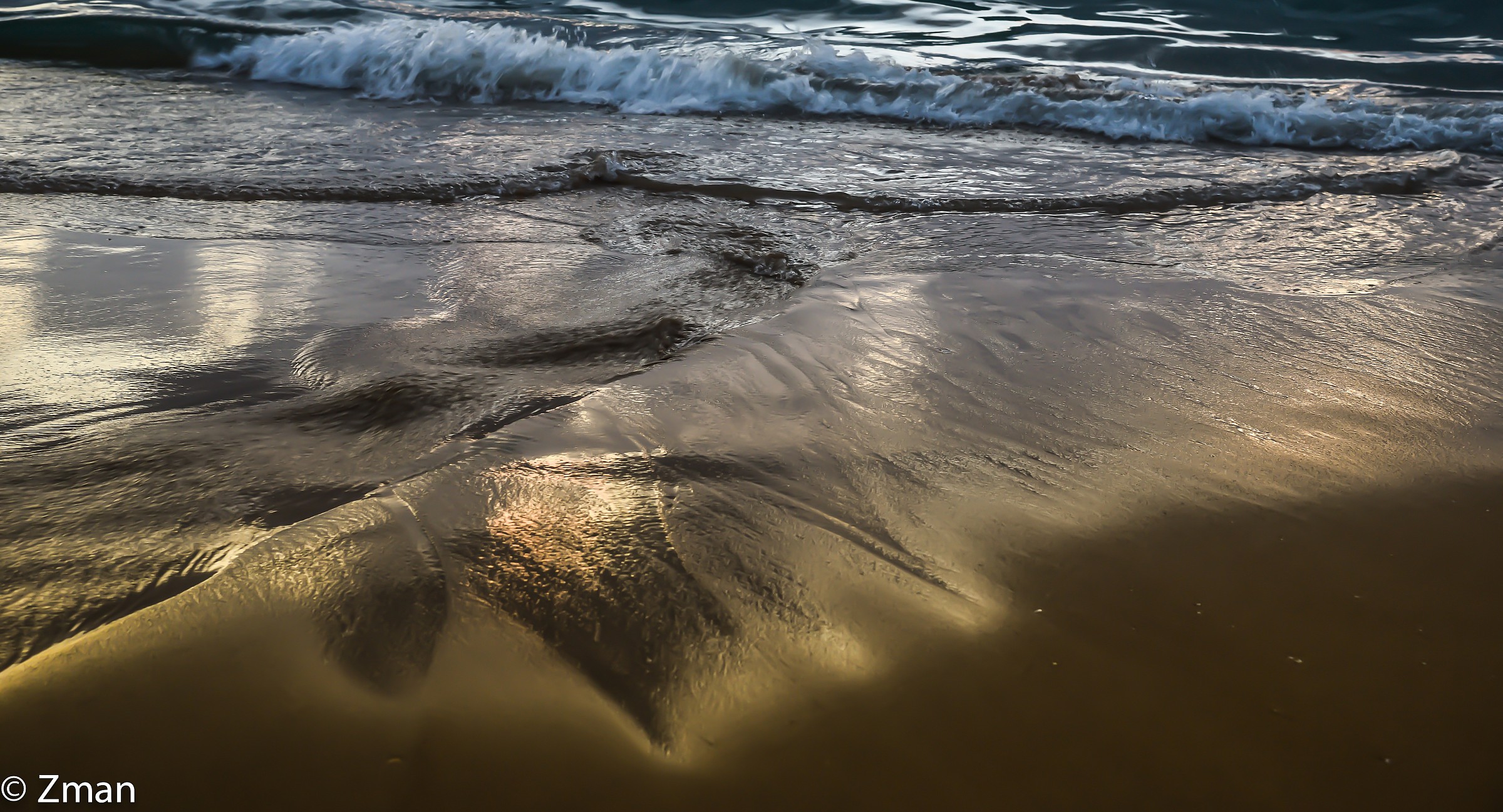 Sunset at White Sands Beach