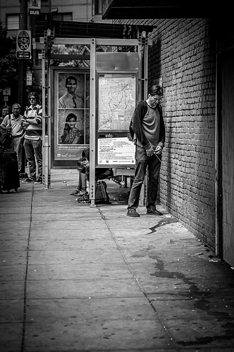 Anche a San Francisco...quando scappa...scappa!