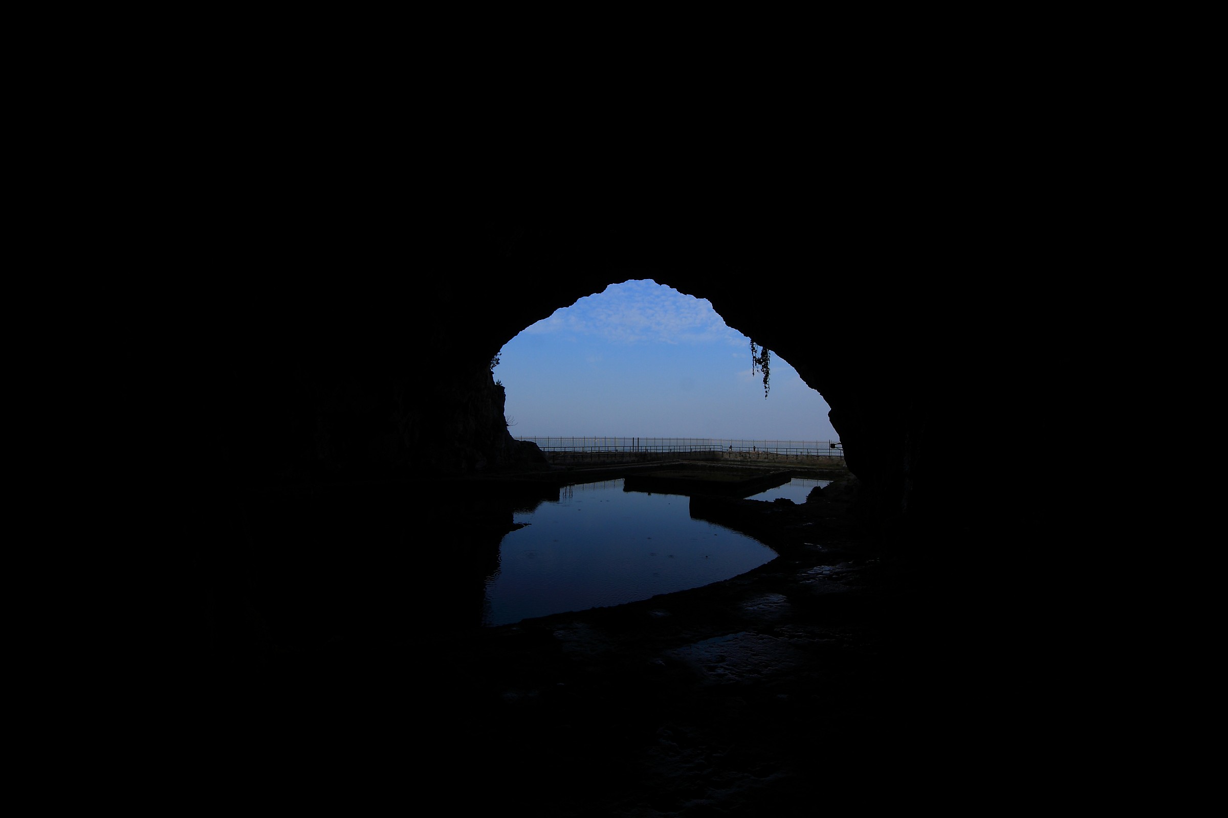Grotta di Tiberio - Silhouette