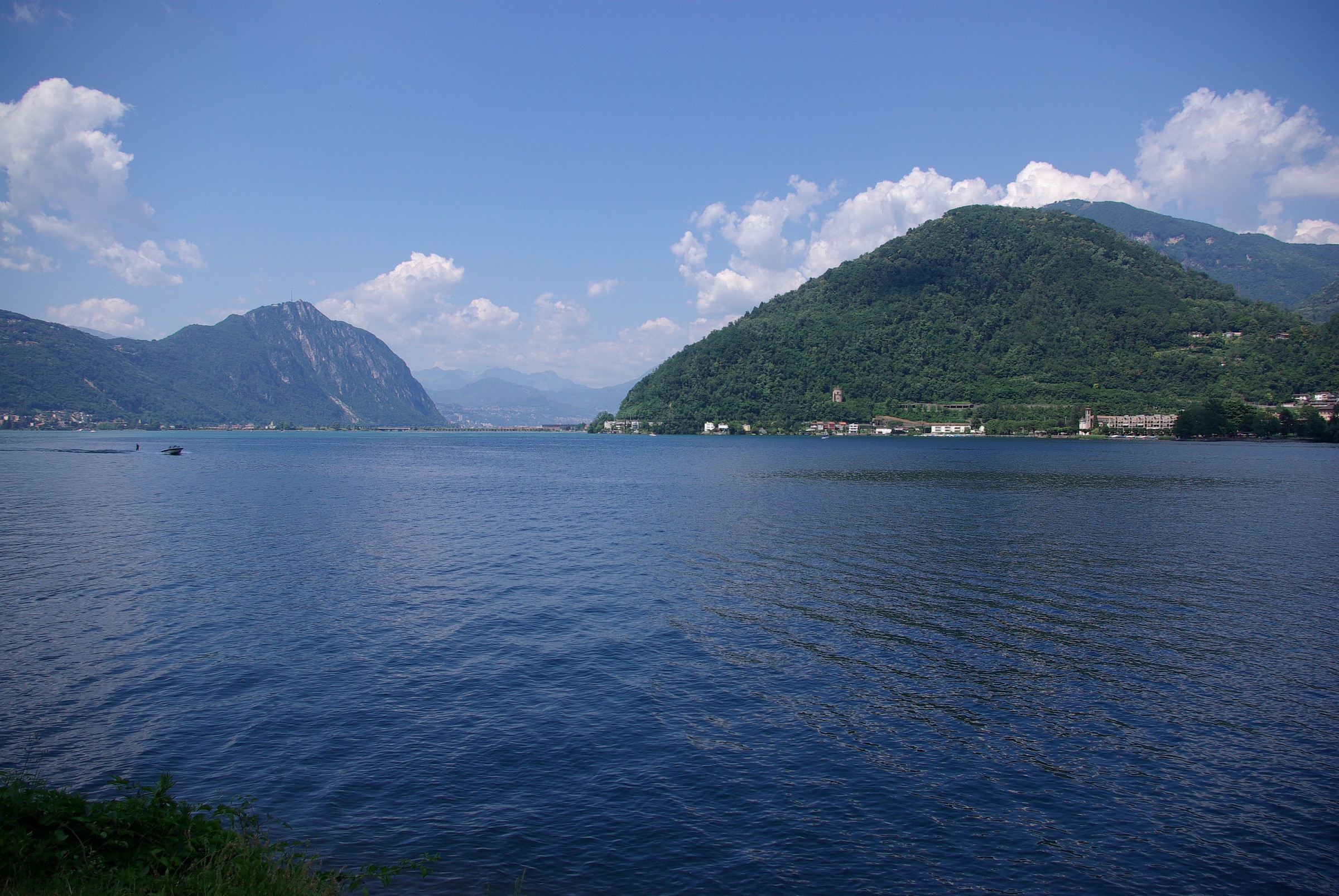 Lake Lugano.