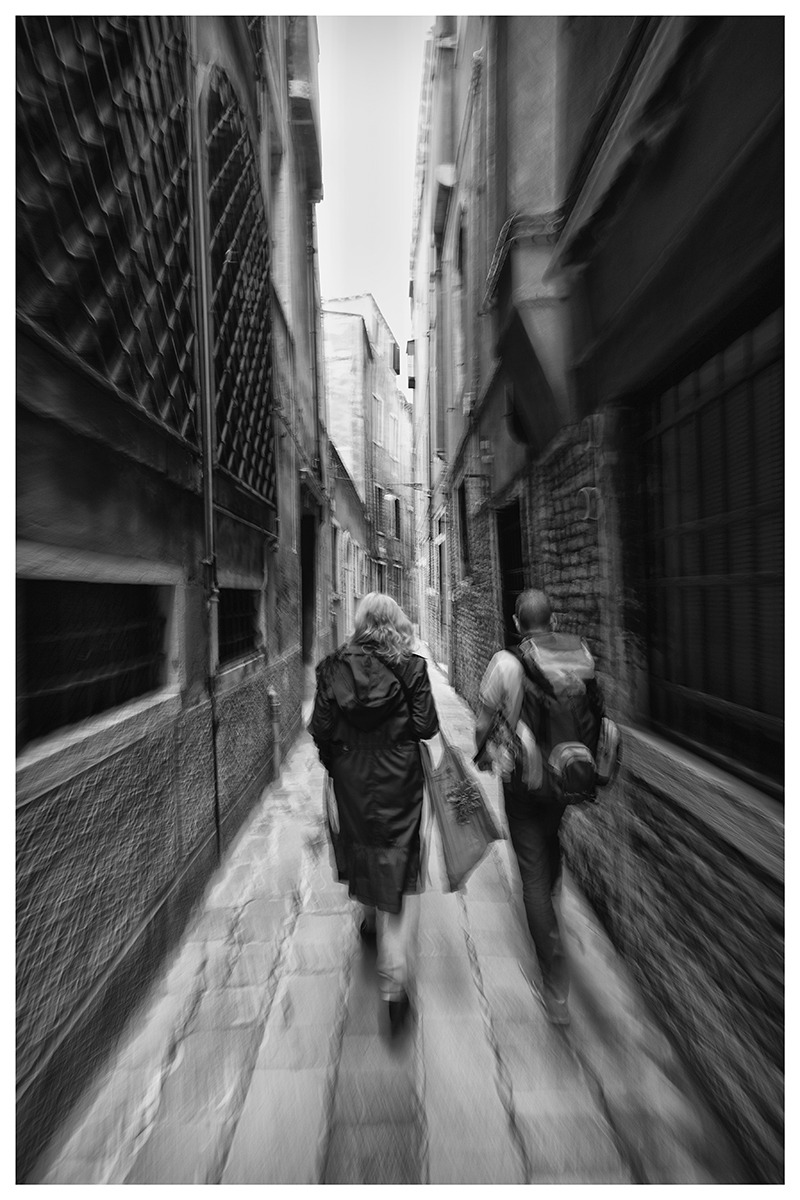 On the way to Venice