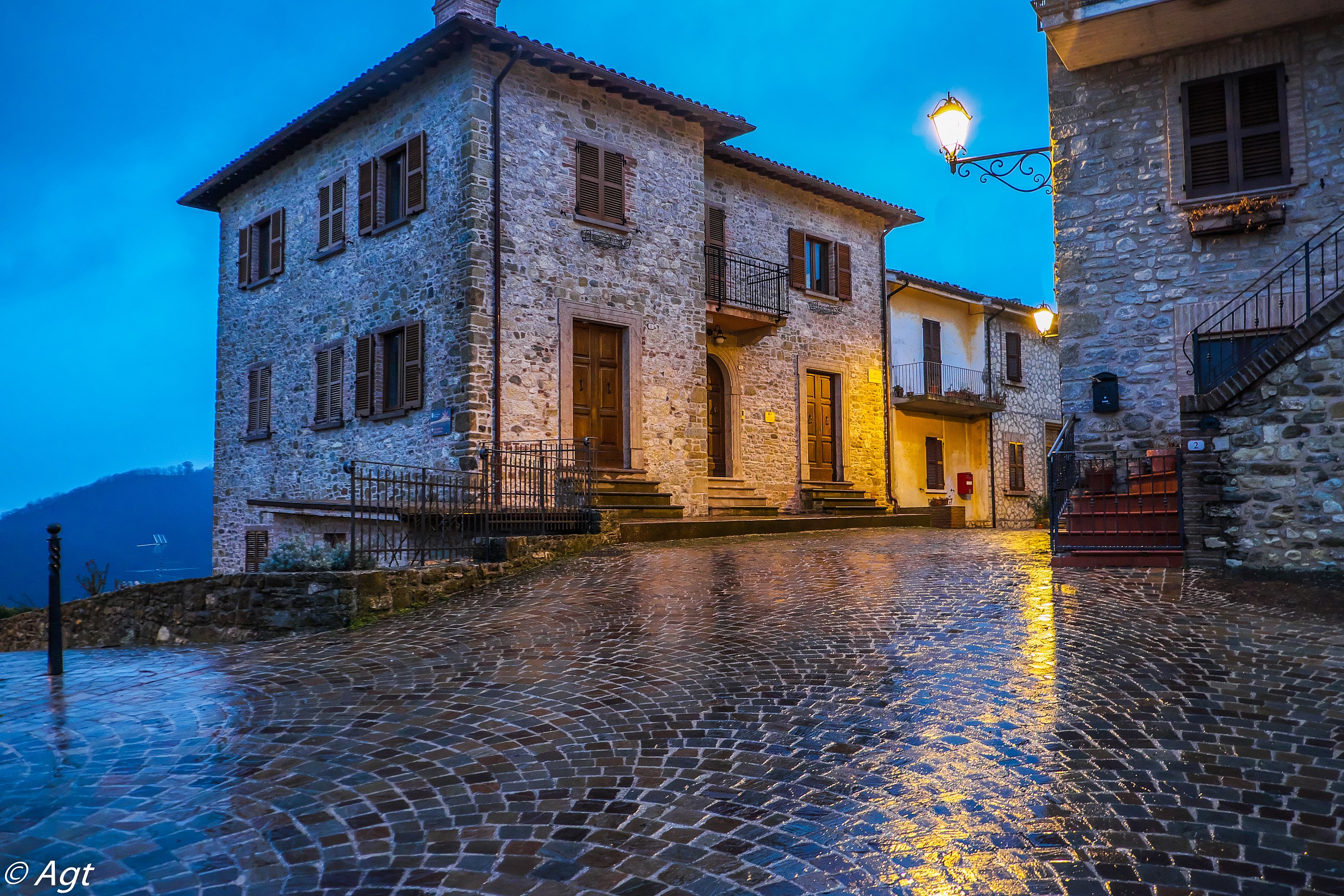 last light in the village