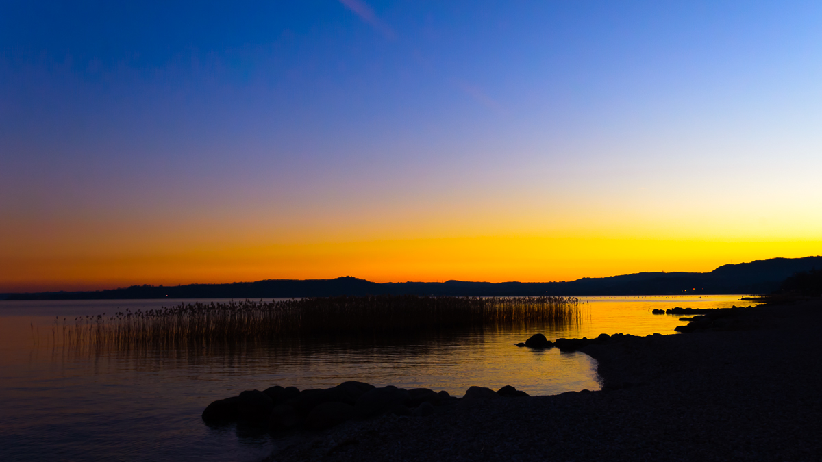 Lago di Garda al tramonto