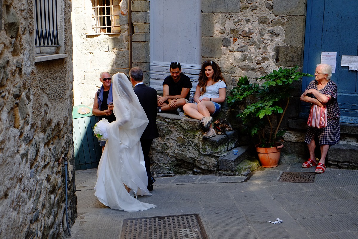 On the run with the bride