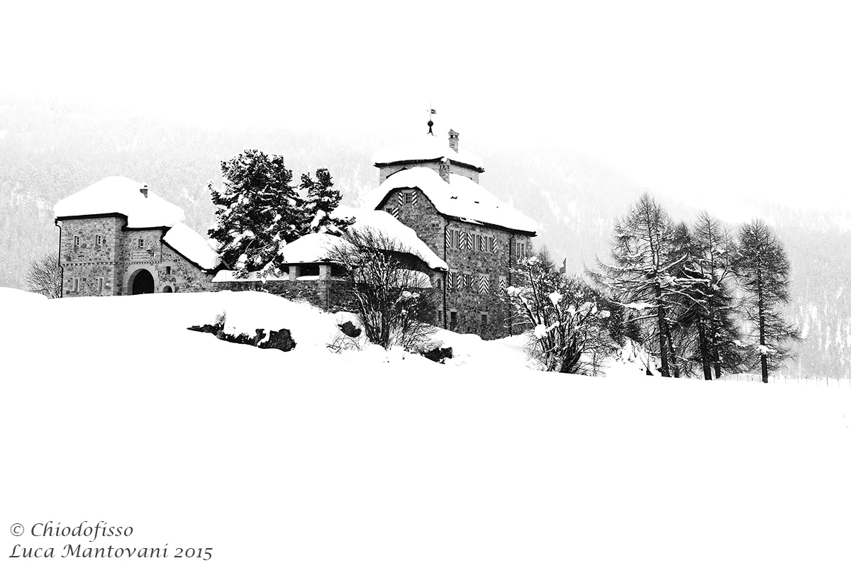 Castello nella neve