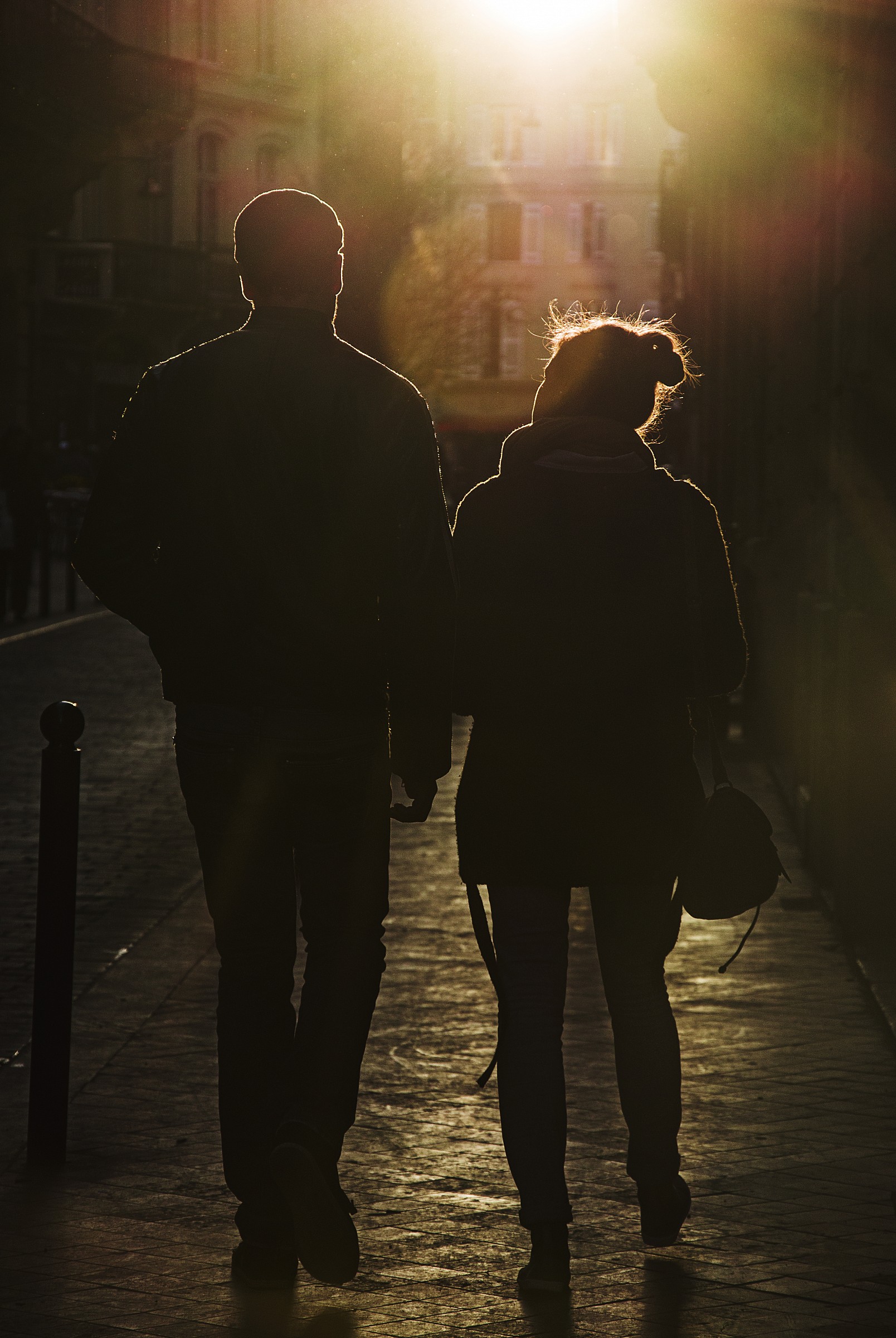 Street/Backlight in Bordeaux