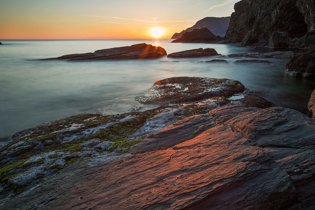 Tramonto a Vernazza