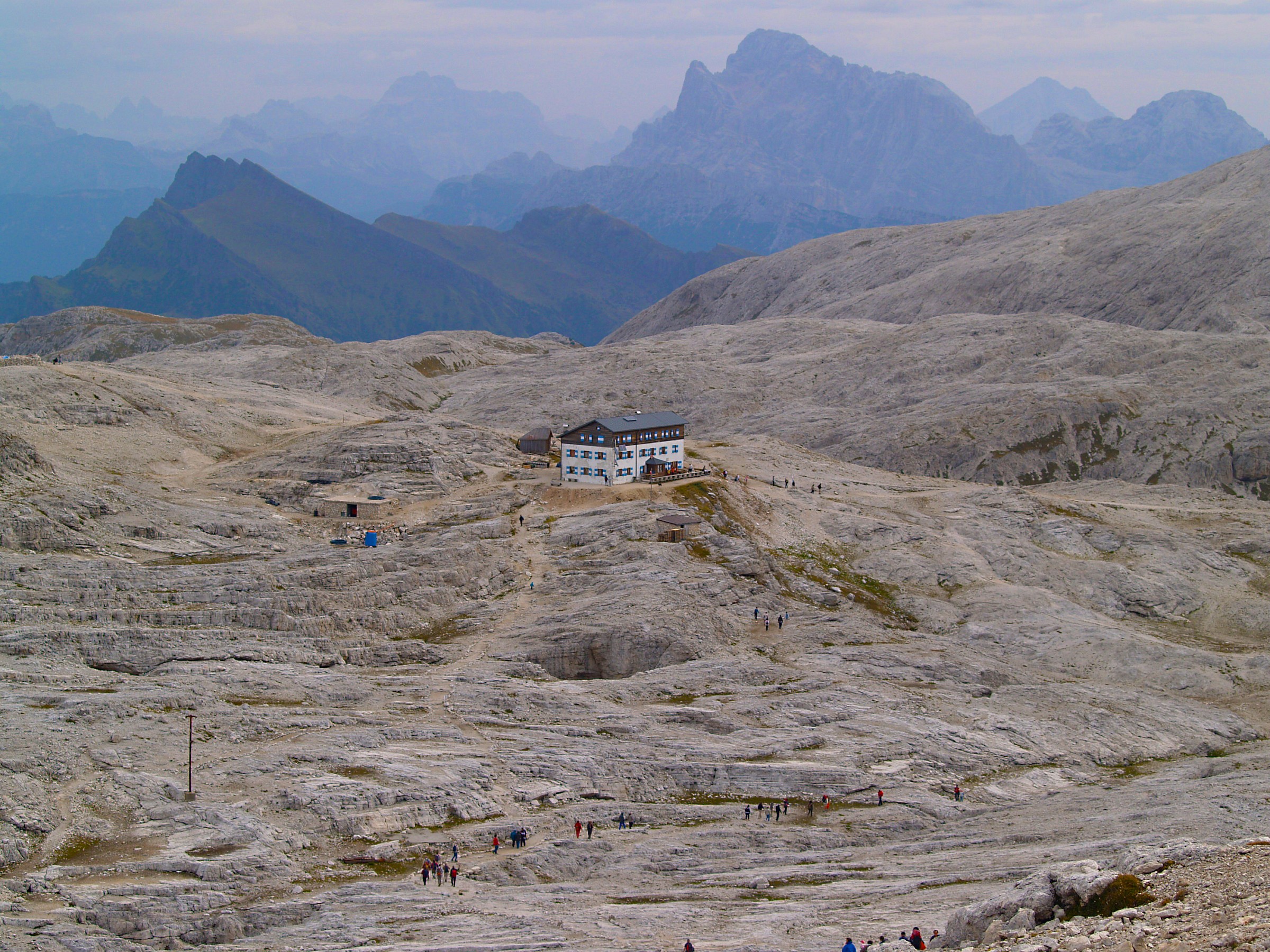 Above Pale di San Martino