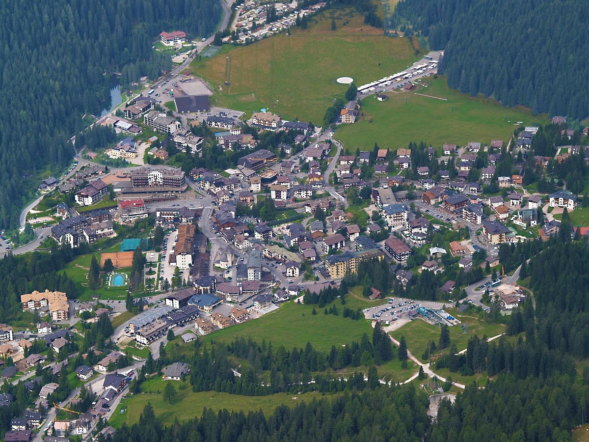 Above Pale di San Martino