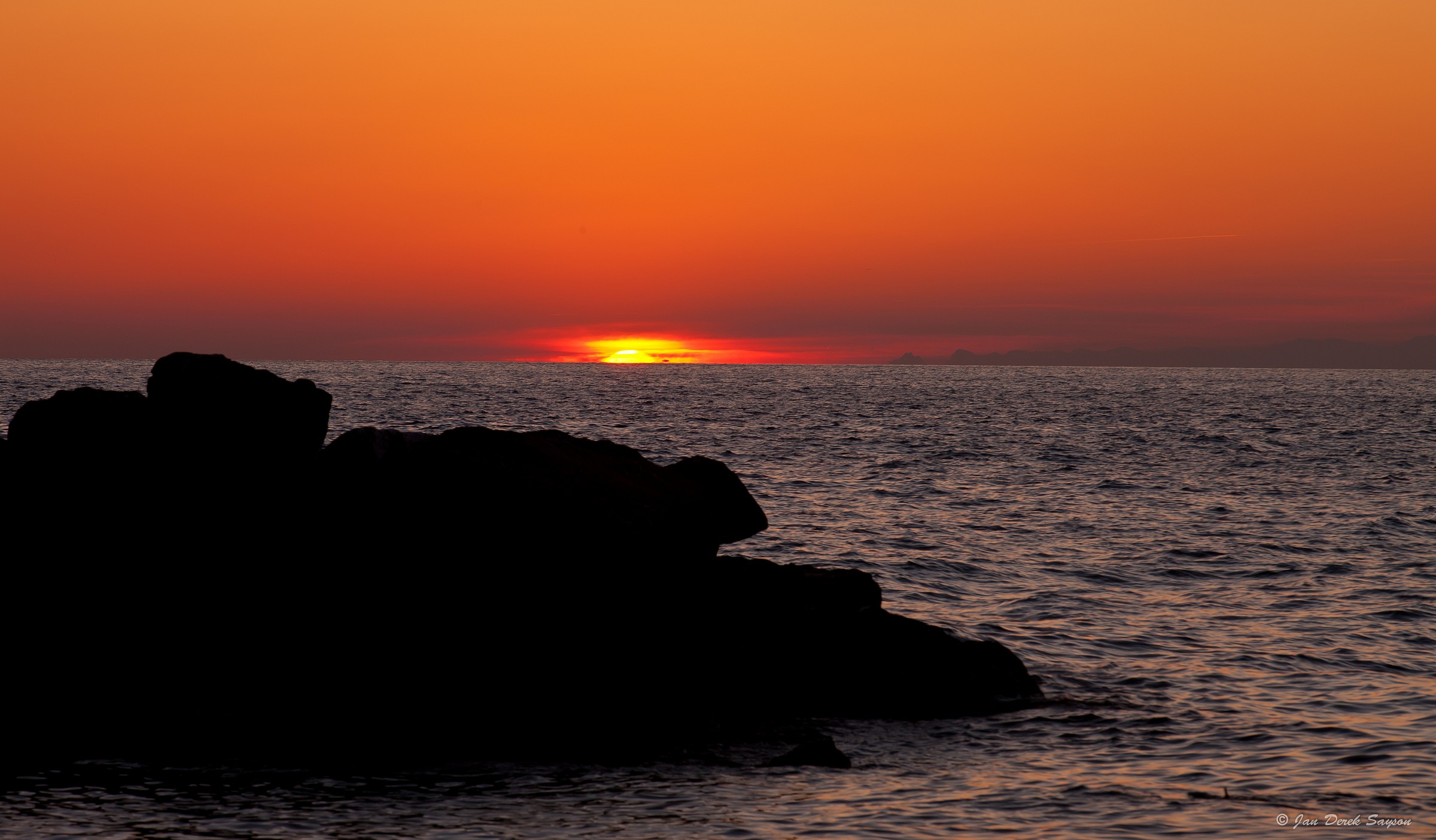Sunset in Riomaggiore