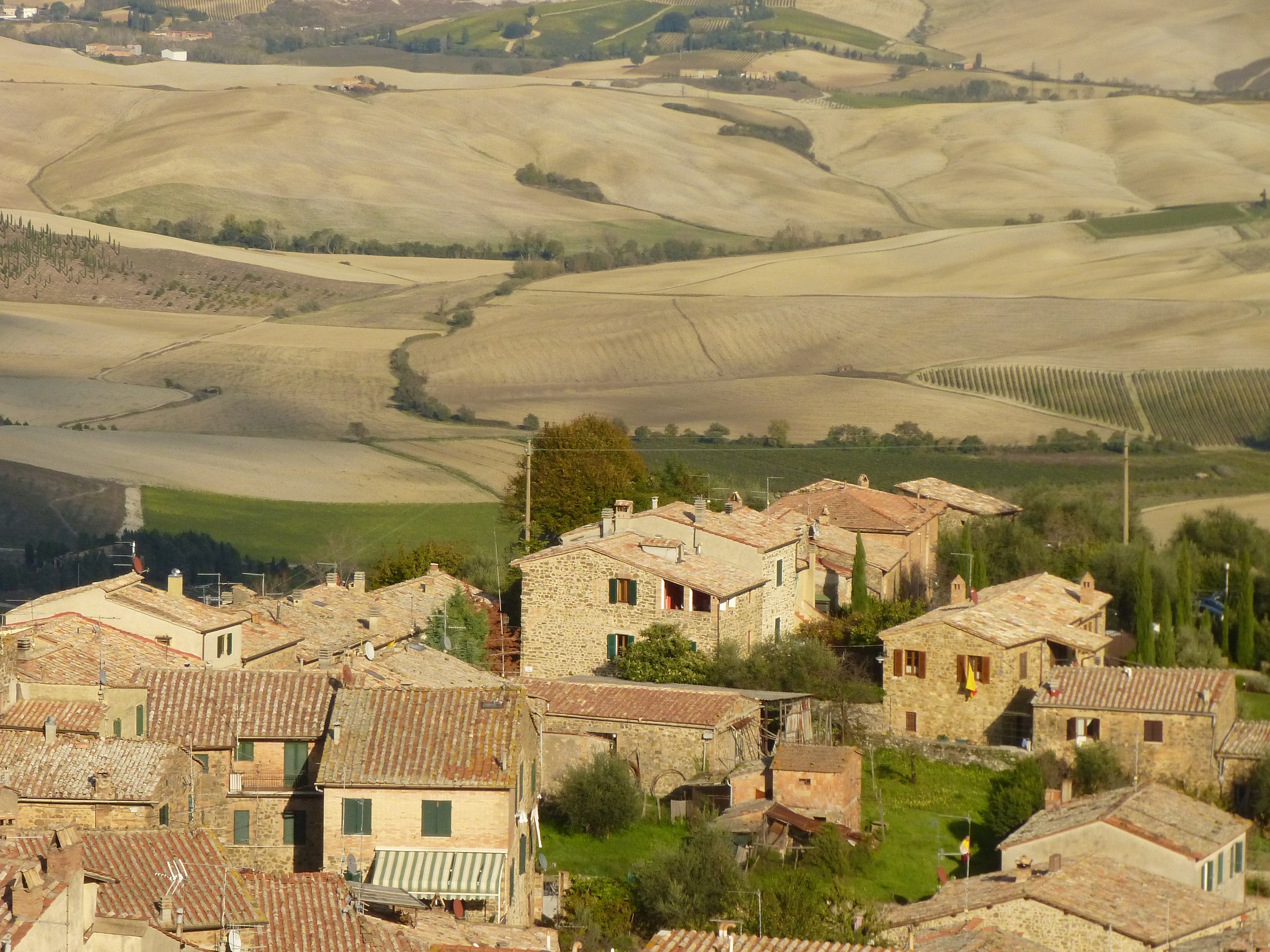 recalling the Val d'Orcia