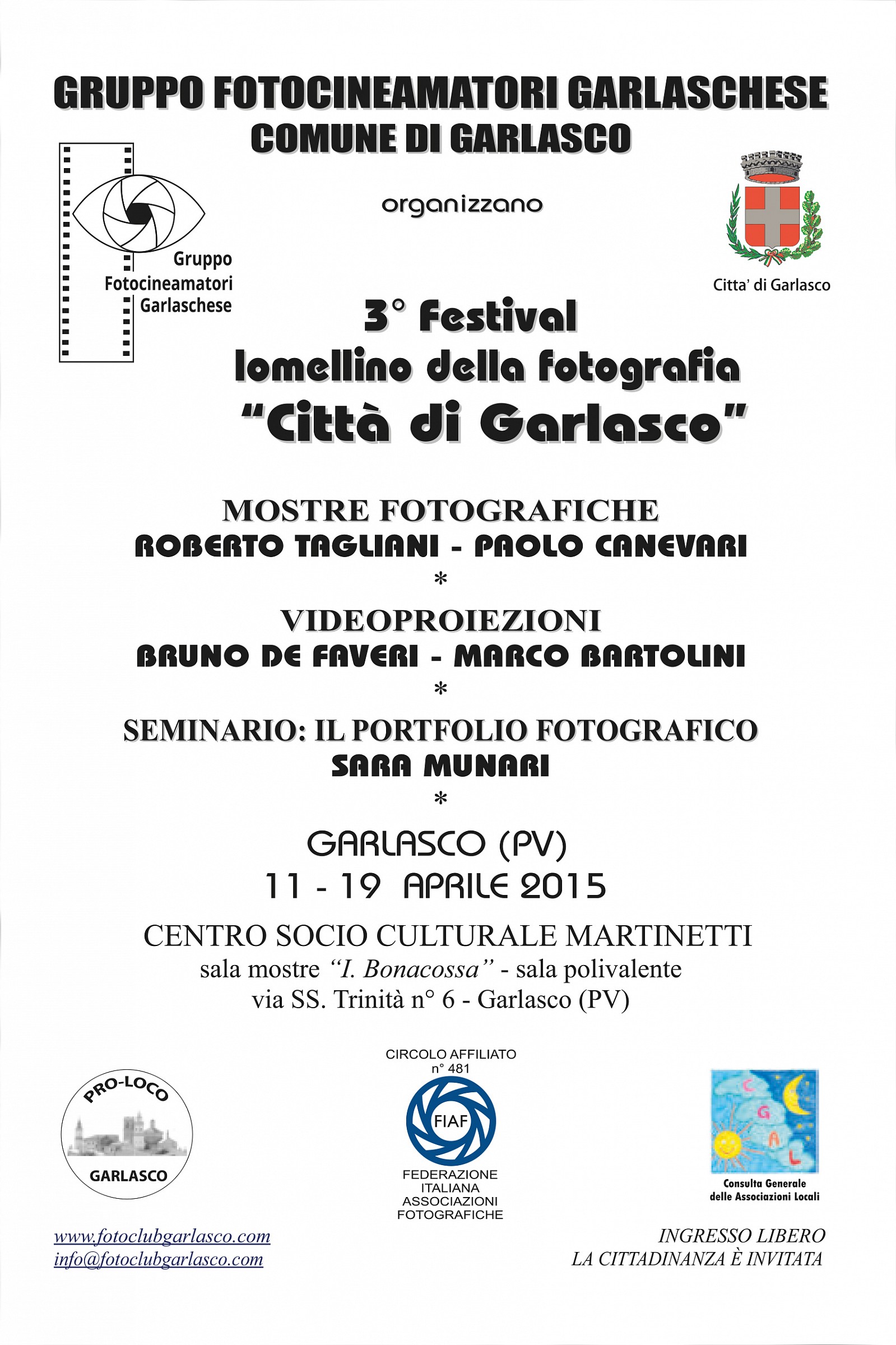 Proiezione Garlasco 11 aprile