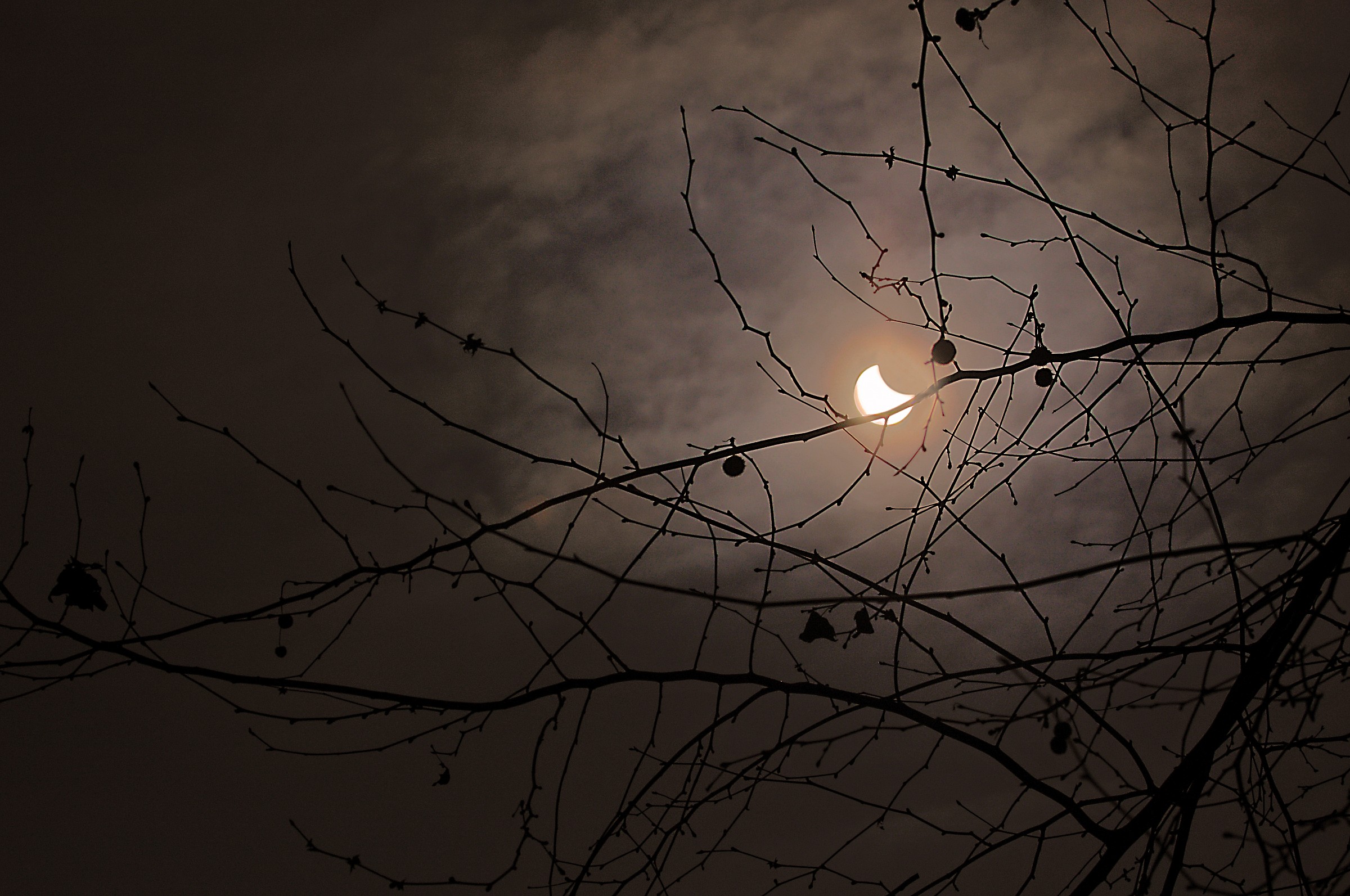 HDR eclipse of the sun