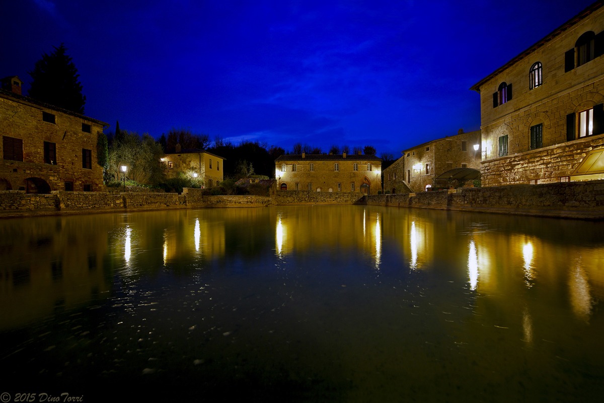 A una certa ora. Bagno Vignoni