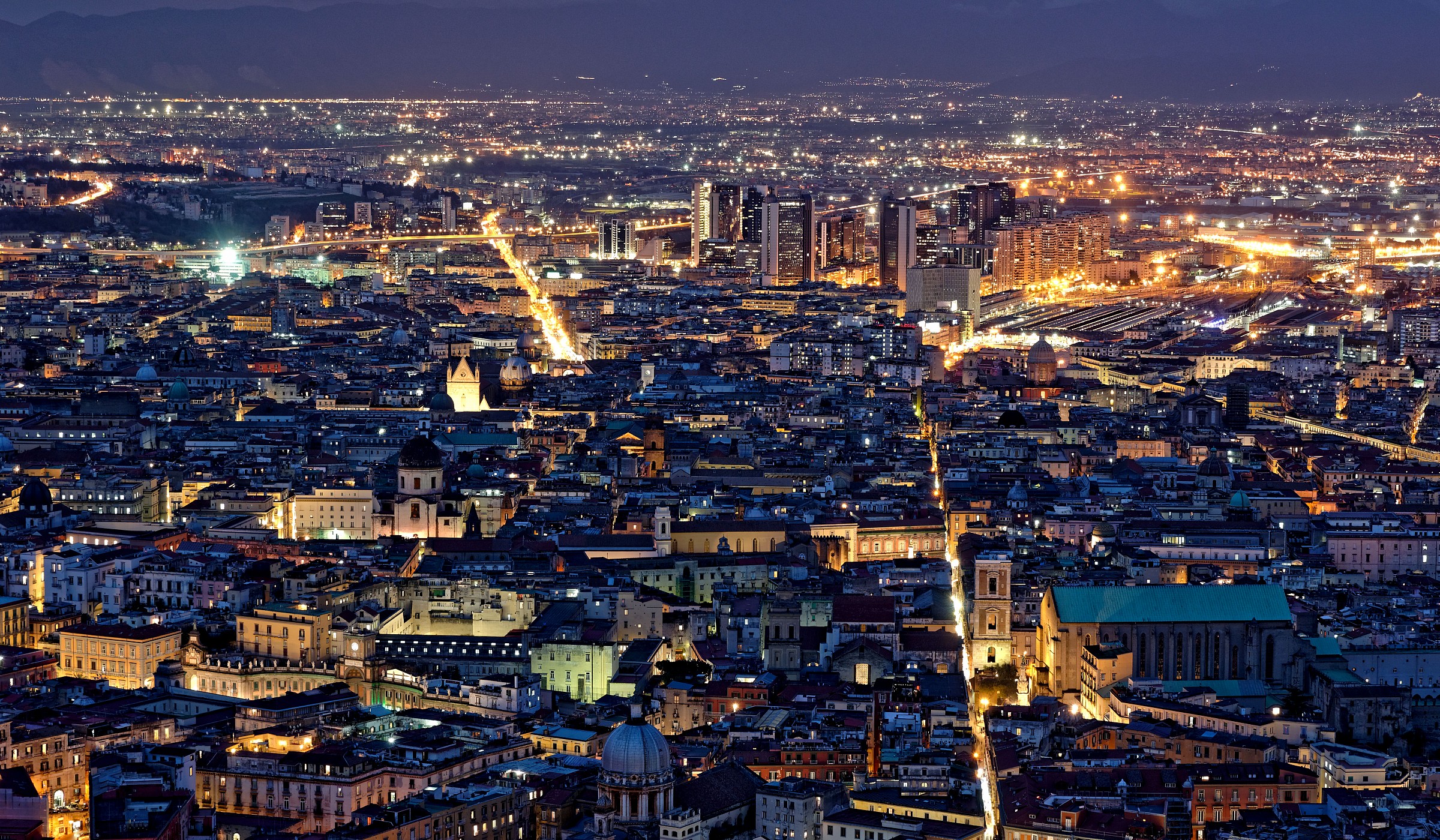 Luci del centro direzionale 2