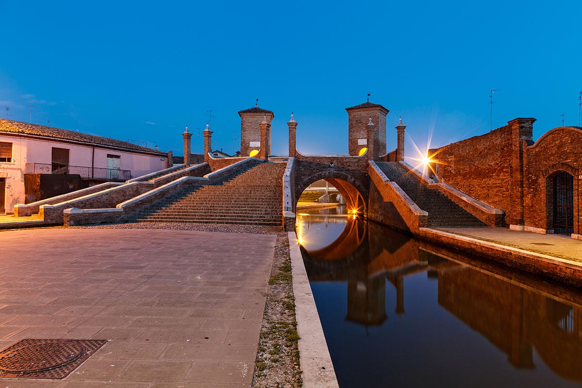 Three Bridges in the evening