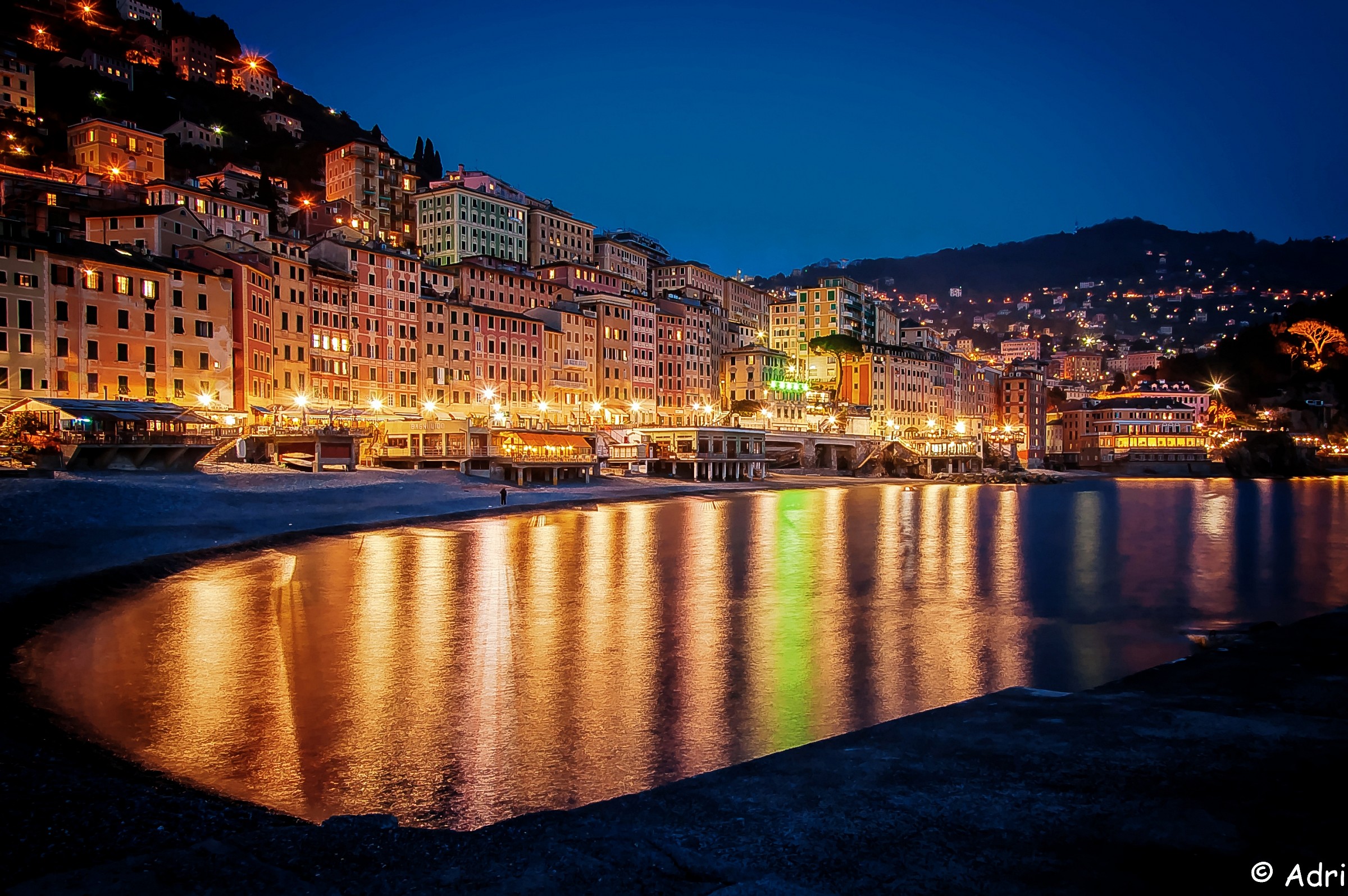 Camogli...ora blu