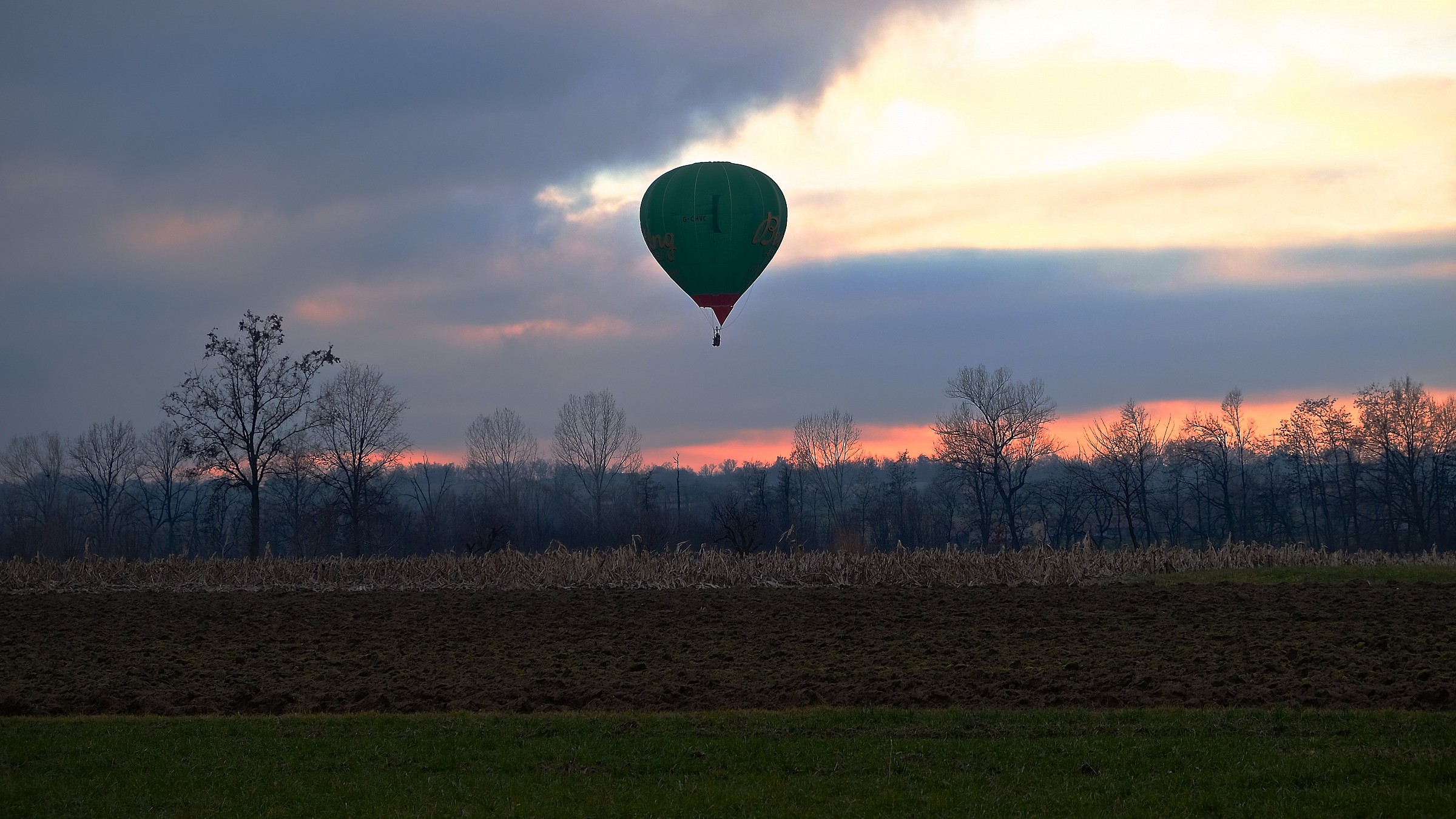 Mondovi - Balloon in flight