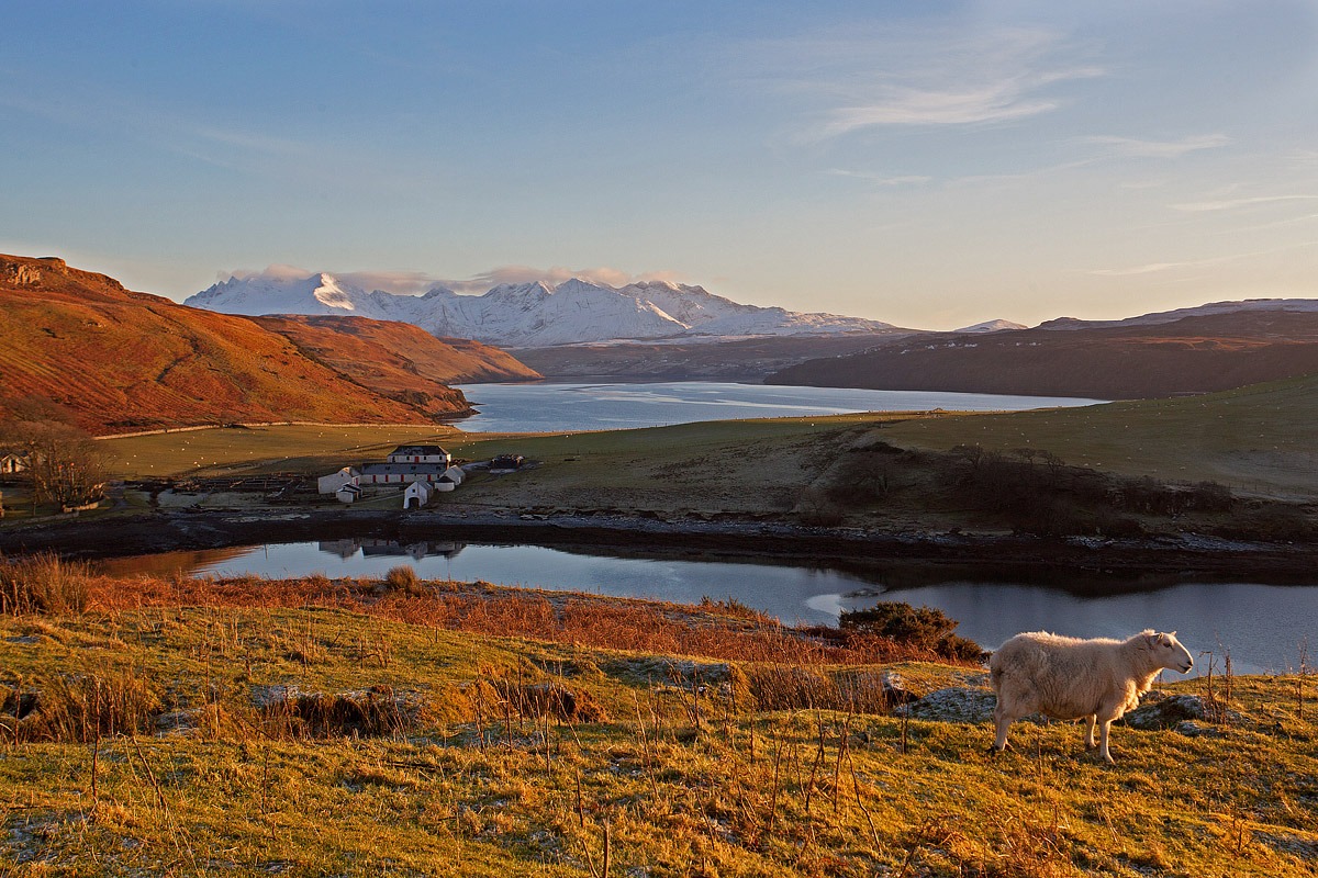 Tramonto Invernale Skye