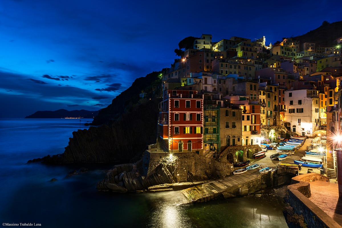 Riomaggiore blue hour