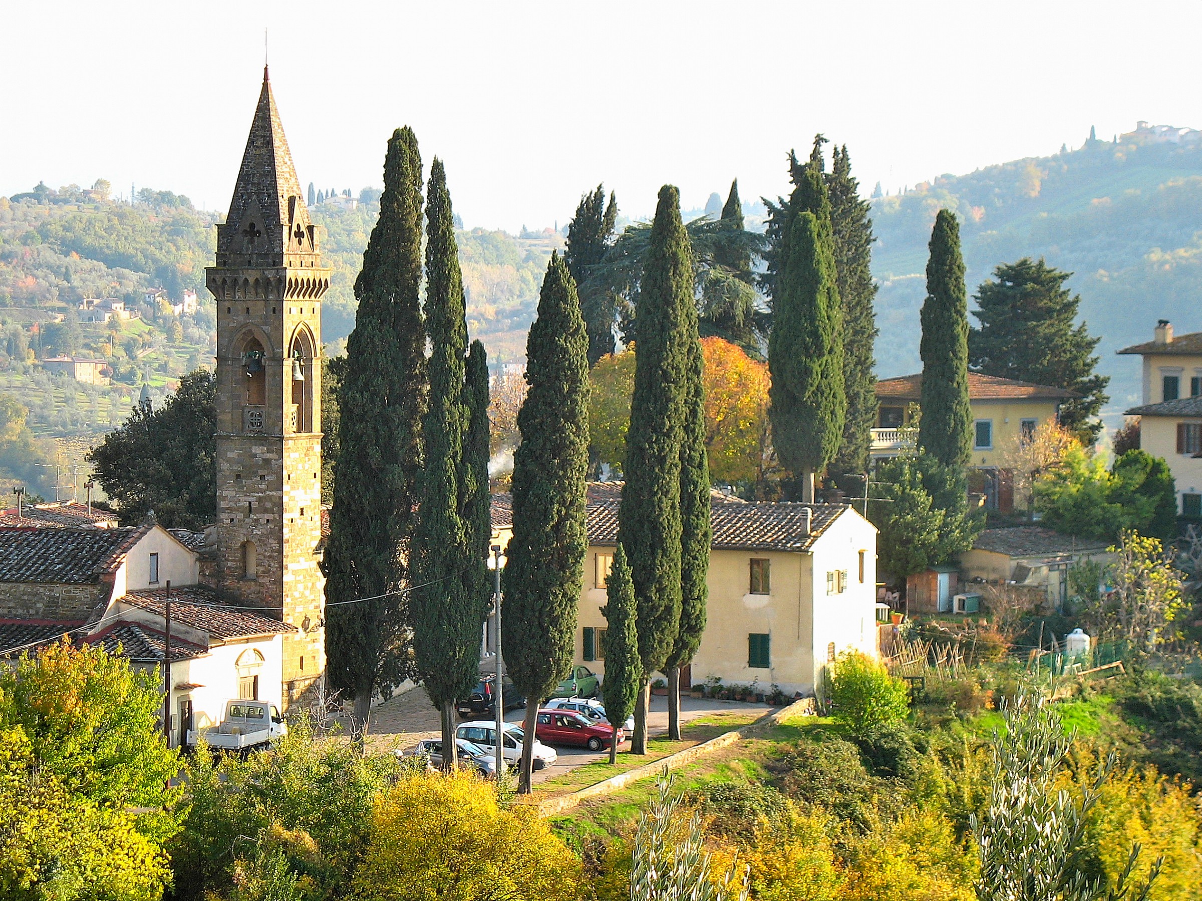 A few steps from Florence