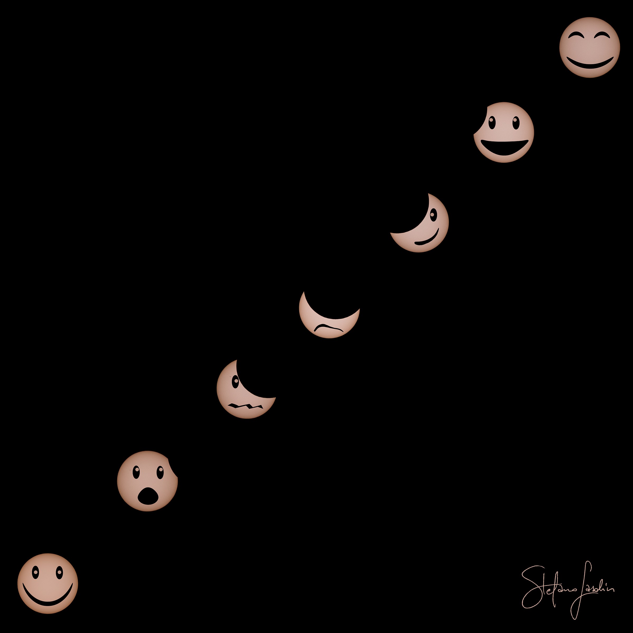 Eclipses of the Sun ... with other eyes :)