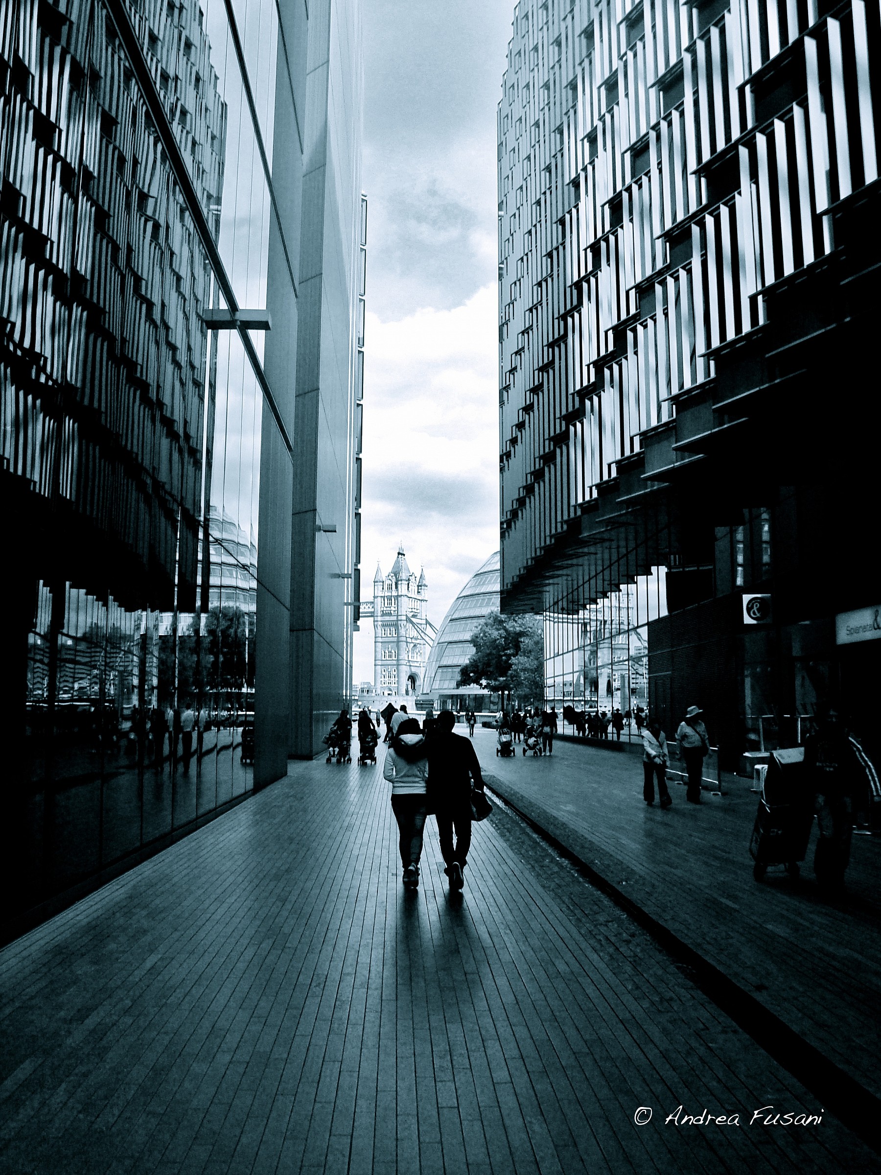 Along the streets of London