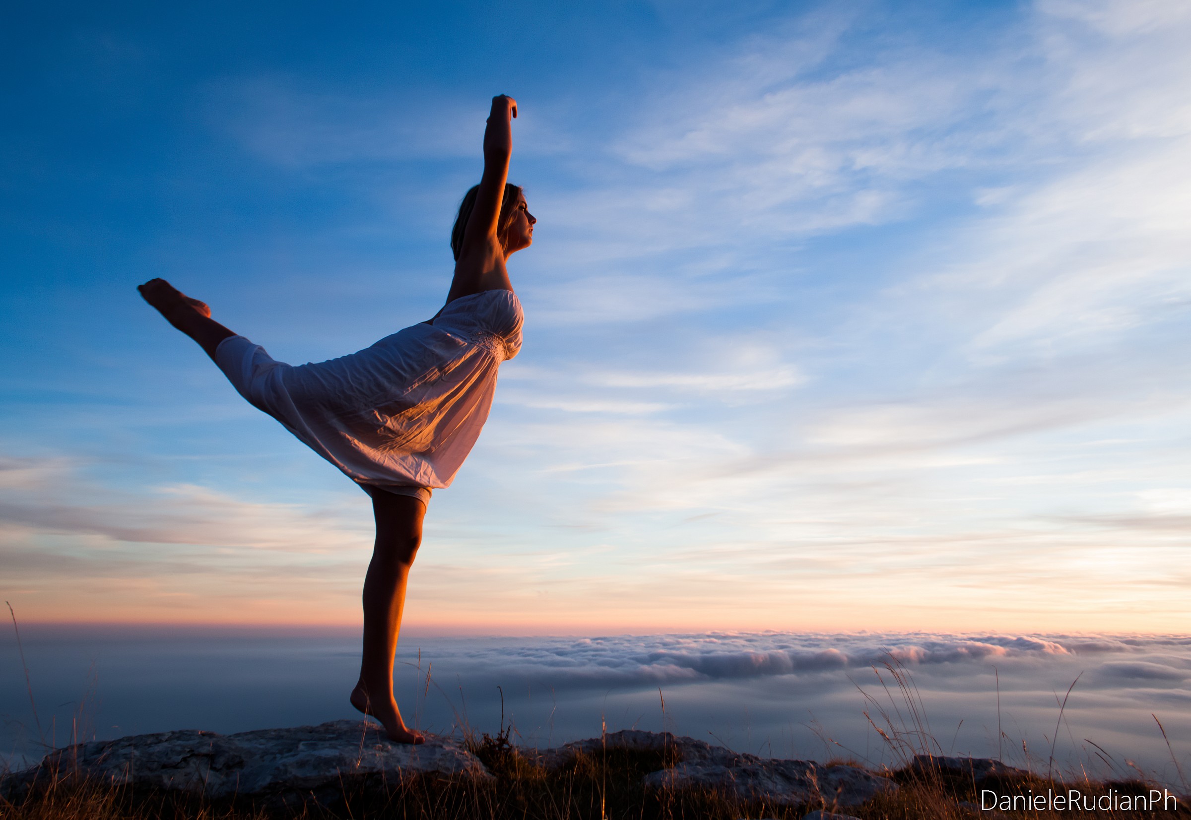 Un passo di danza al tramonto