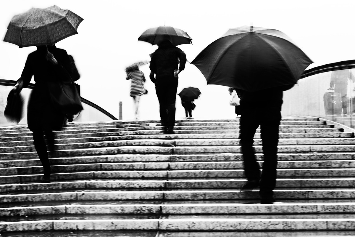 Umbrellas and life go