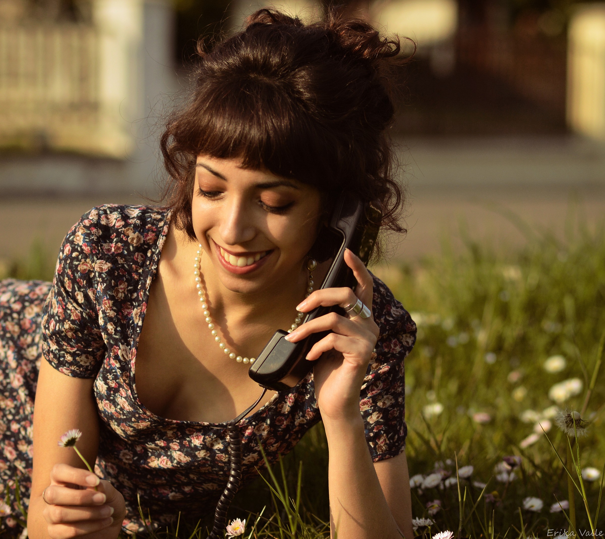 - "Hello?" - "Spring!"