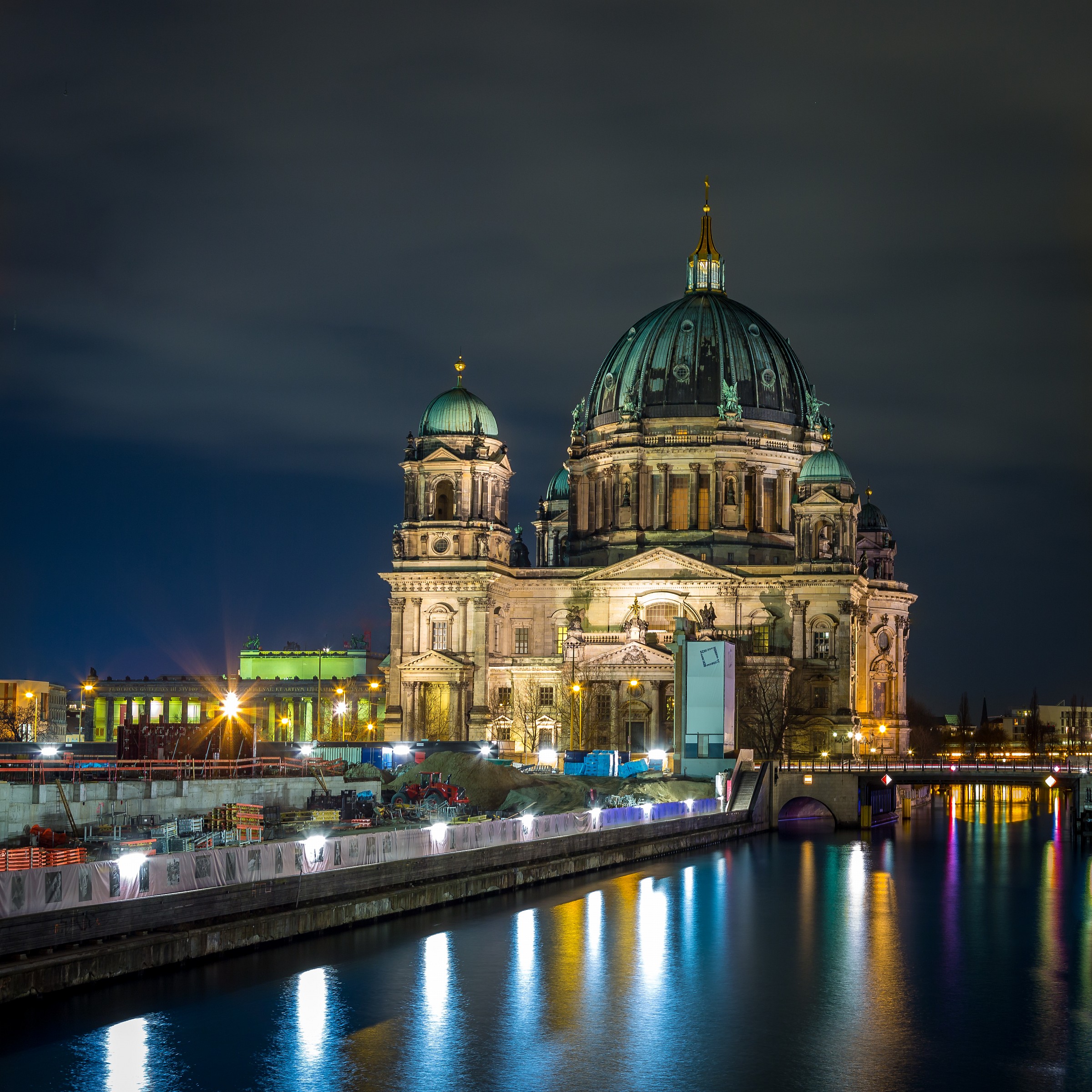 Berlin Dom Notte