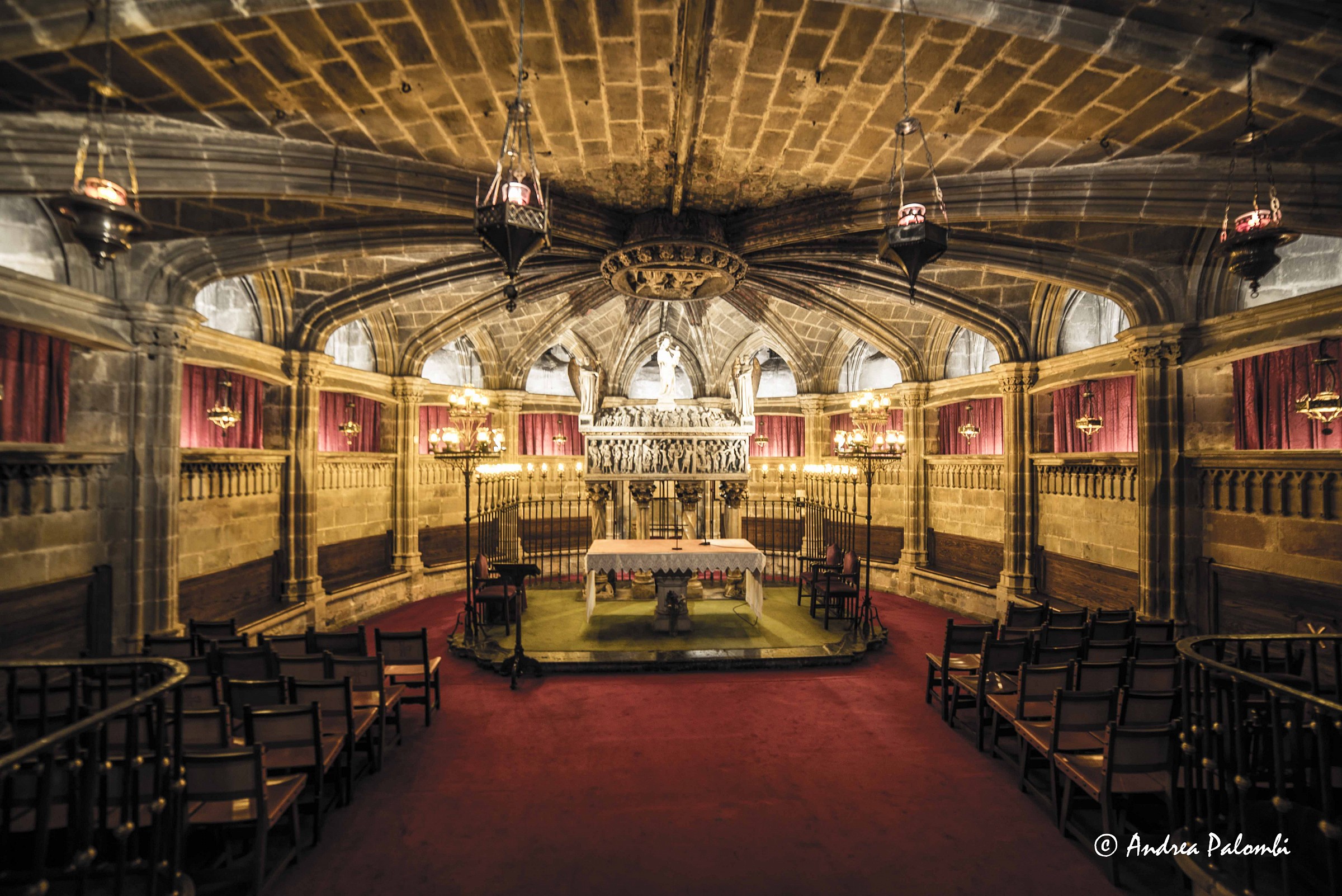 Crypt of the Cathedral of Barcelona