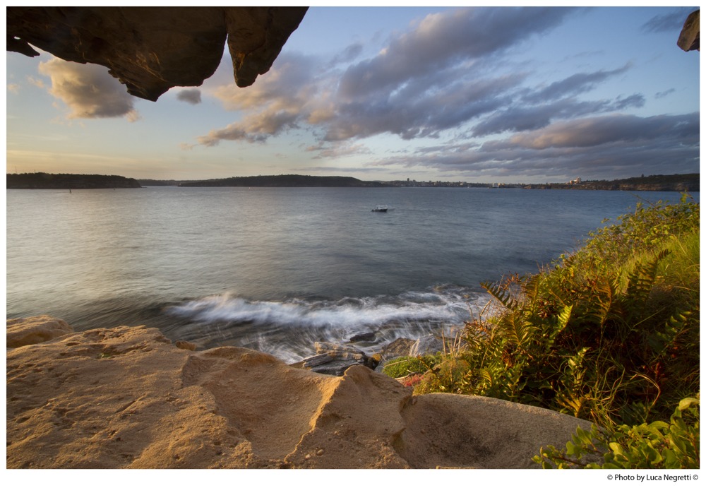 La calma del tramonto